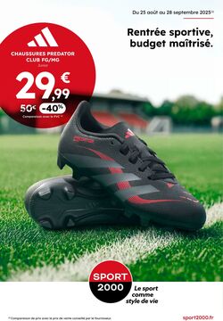 Catalogue Sport 2000 30.11.2025 - 25.12.2025
