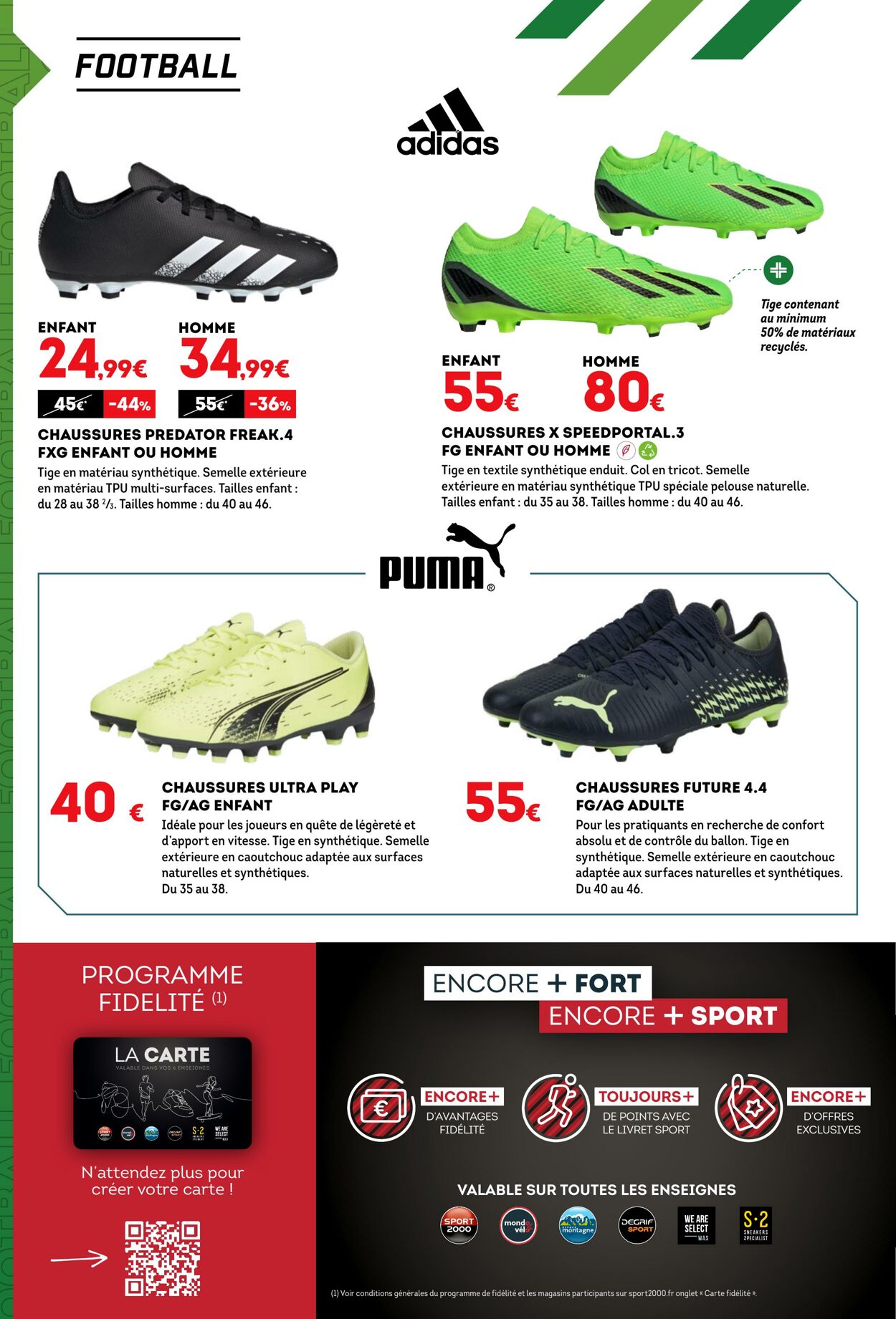 Catalogue Sport 2000 29.08.2022 - 18.09.2022