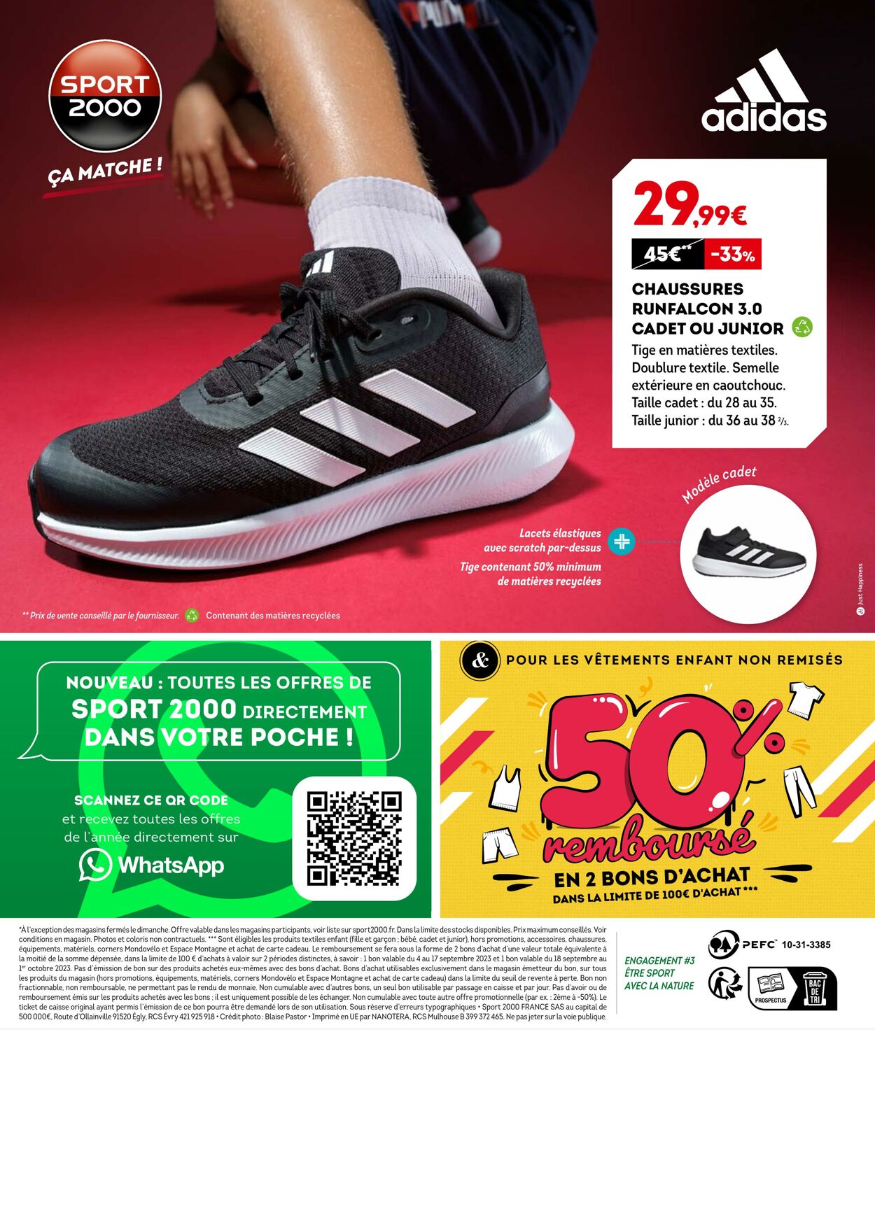 Catalogue Sport 2000 31.07.2023 - 03.09.2023