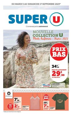 Catalogue Super U 12.09.2023 - 24.09.2023