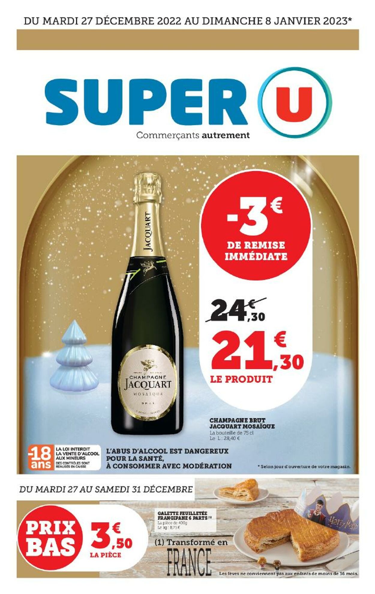 Catalogue Super U 27.12.2022 - 08.01.2023