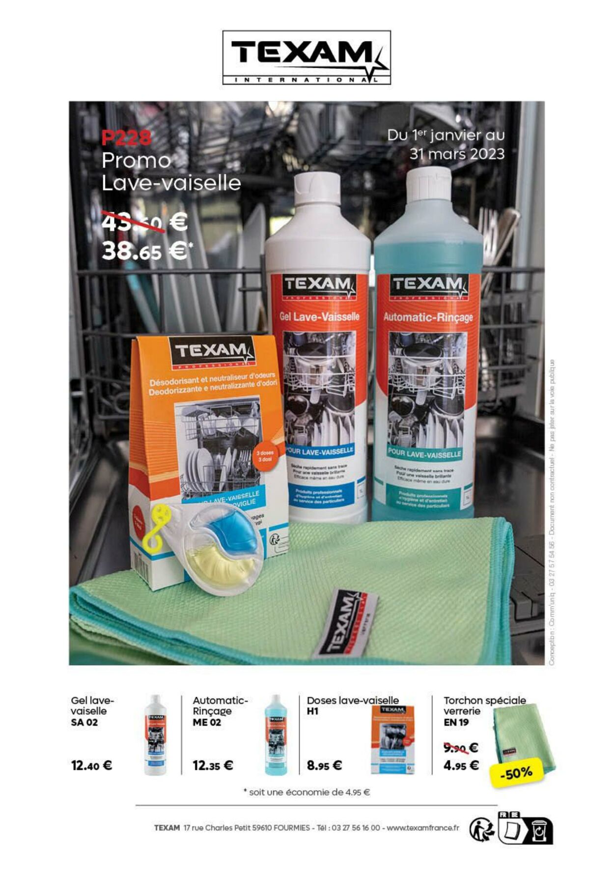 Catalogue Texam 01.10.2022 - 31.03.2023