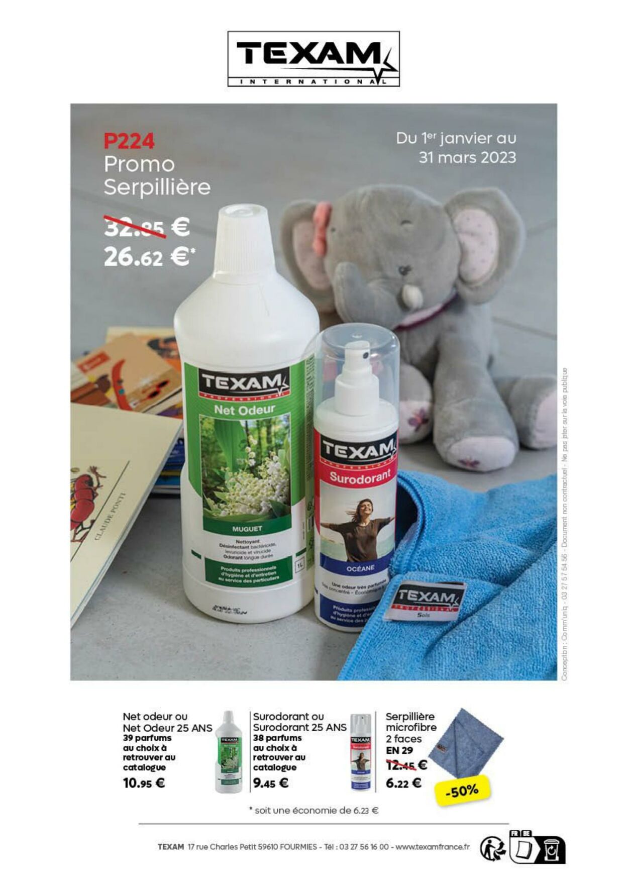 Texam Catalogue Promotionnel - Valable à partir du 24.01 au 06.02 - Page n°  3 