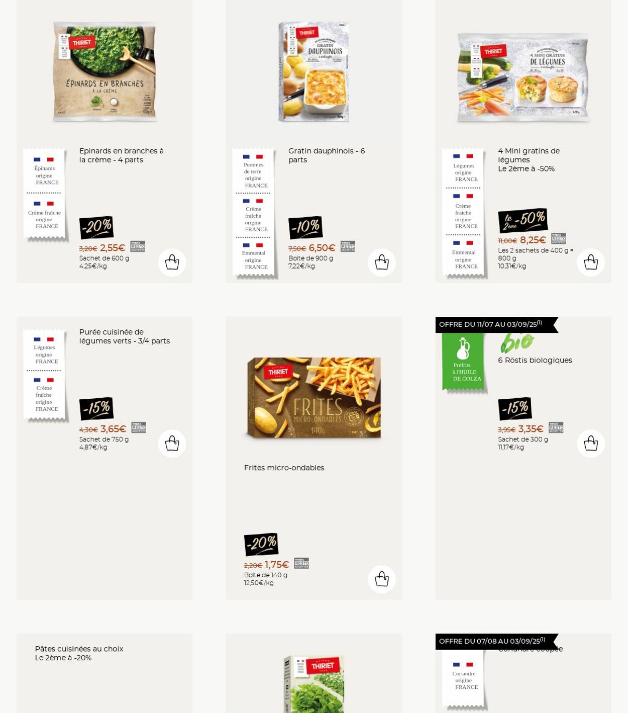 Catalogue Thiriet 11.08.2025 - 17.08.2025