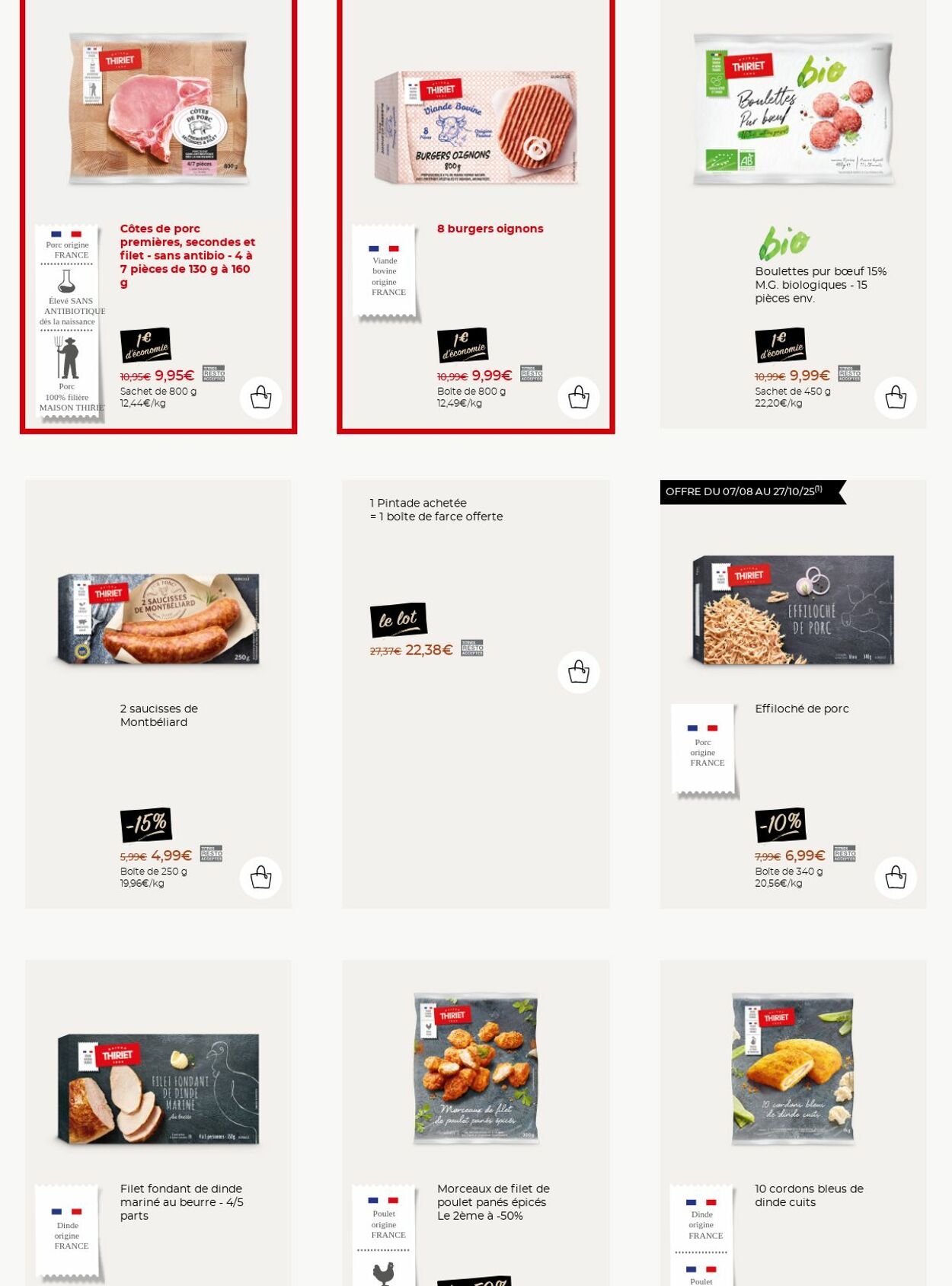 Catalogue Thiriet 11.08.2025 - 17.08.2025