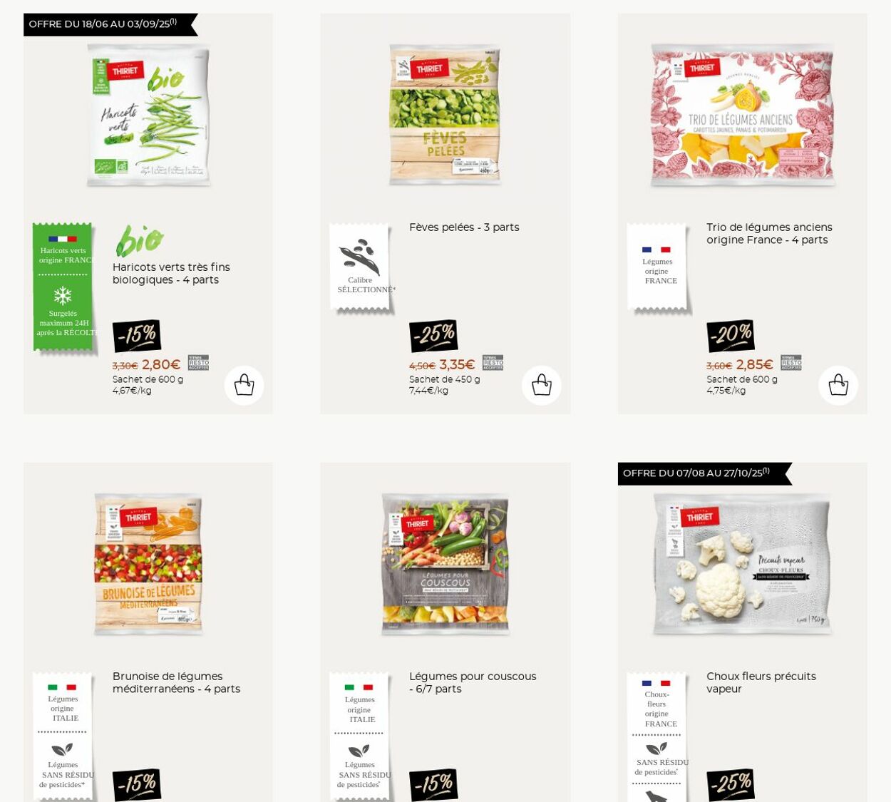 Catalogue Thiriet 11.08.2025 - 17.08.2025