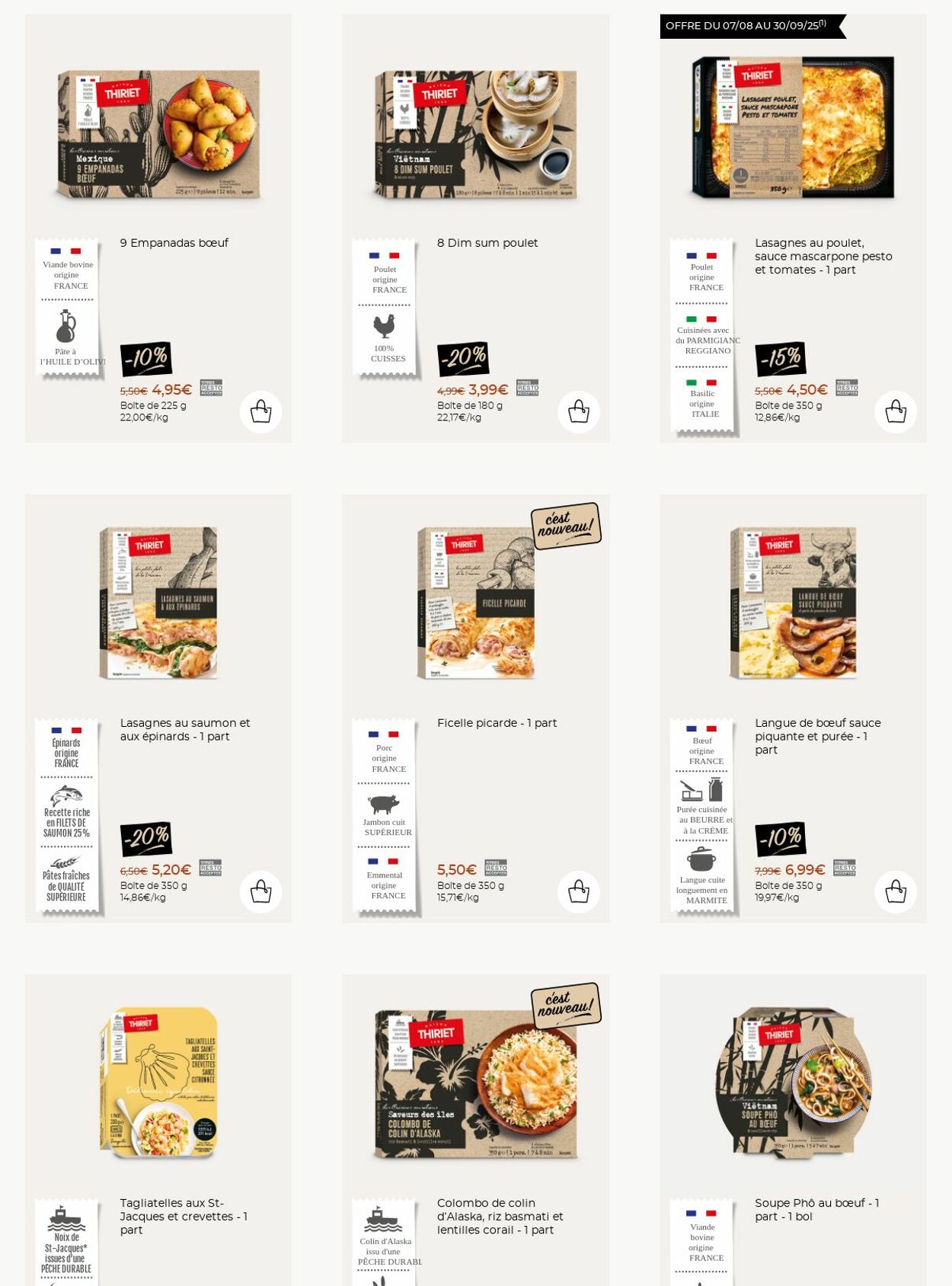 Catalogue Thiriet 08.09.2025 - 14.09.2025