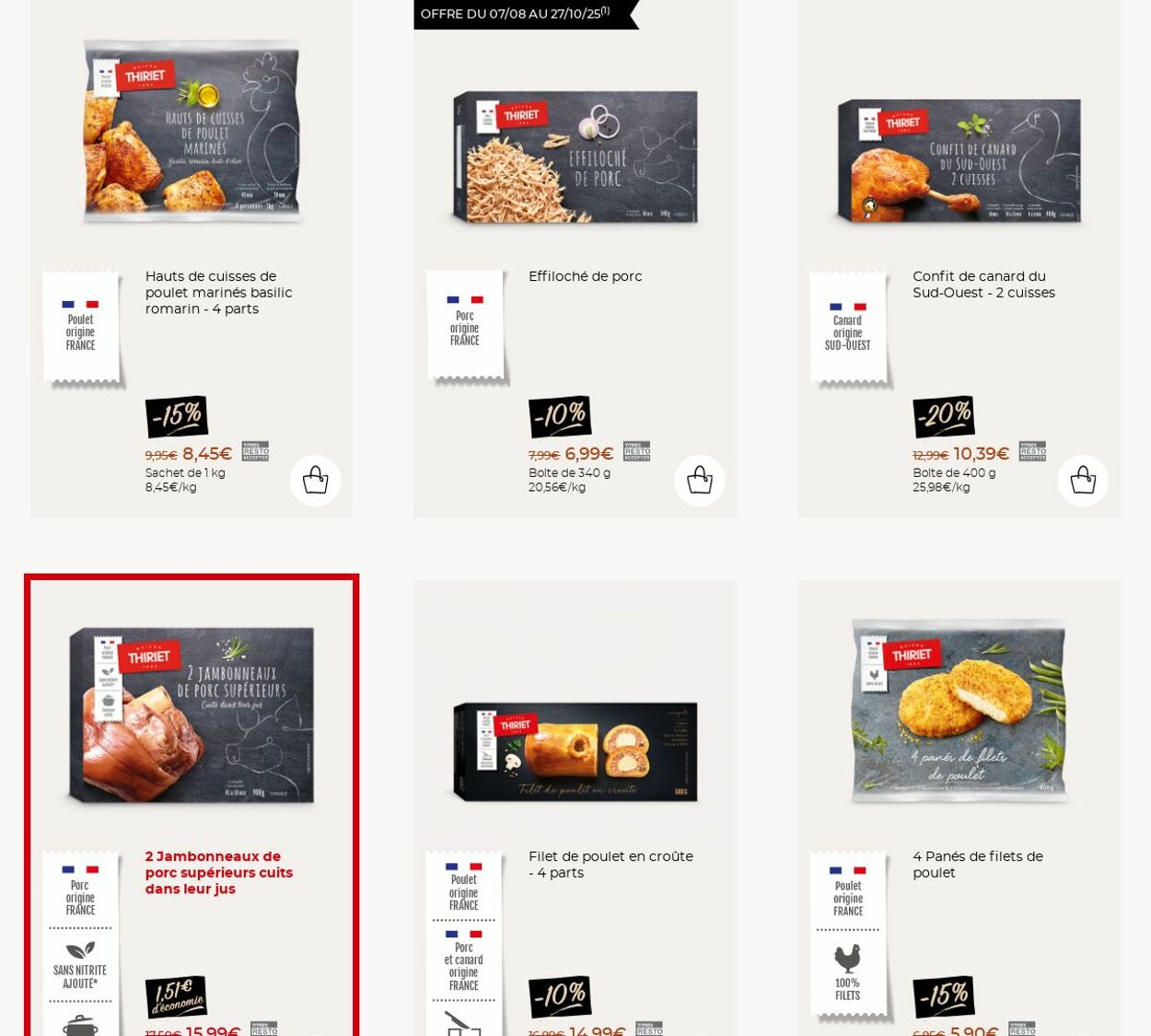 Catalogue Thiriet 08.09.2025 - 14.09.2025