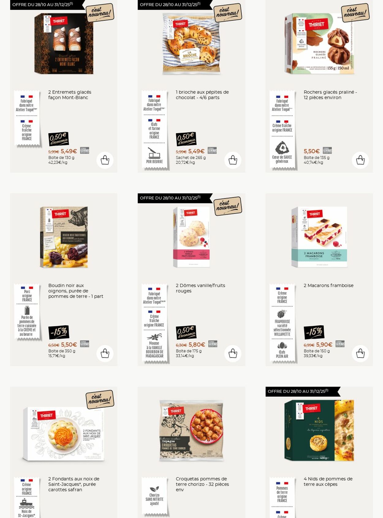 Catalogue Thiriet 10.11.2025 - 16.11.2025