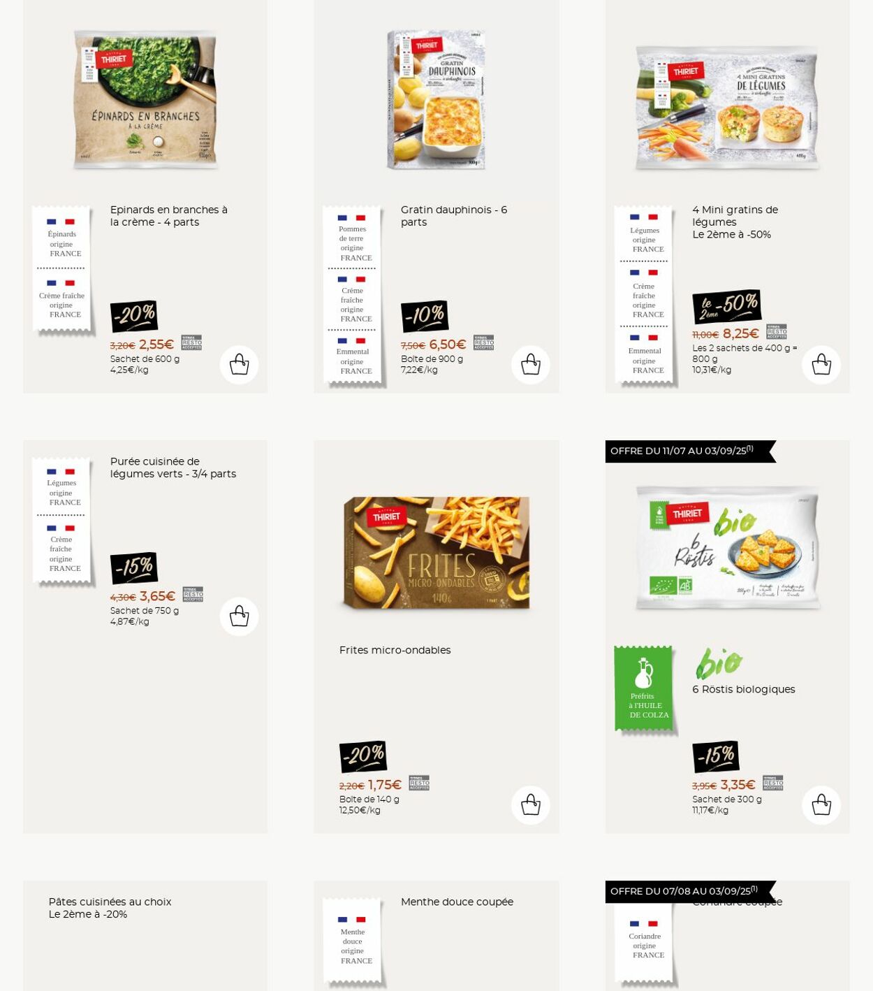 Catalogue Thiriet 18.08.2025 - 24.08.2025
