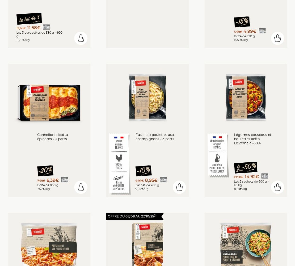 Catalogue Thiriet 18.08.2025 - 24.08.2025