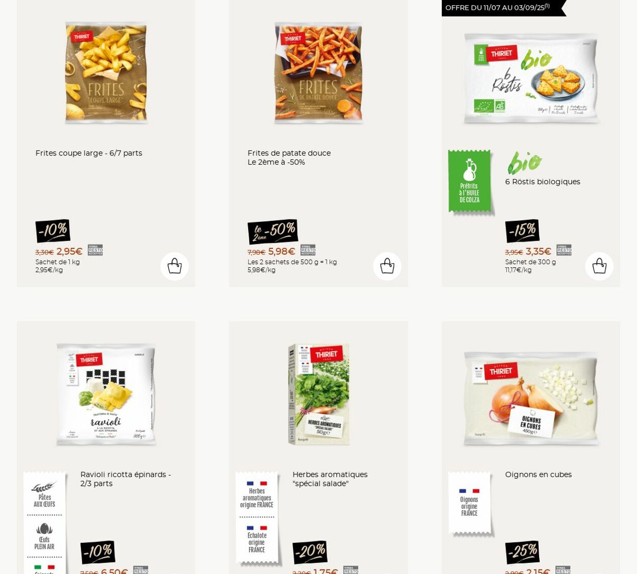 Catalogue Thiriet 04.08.2025 - 10.08.2025