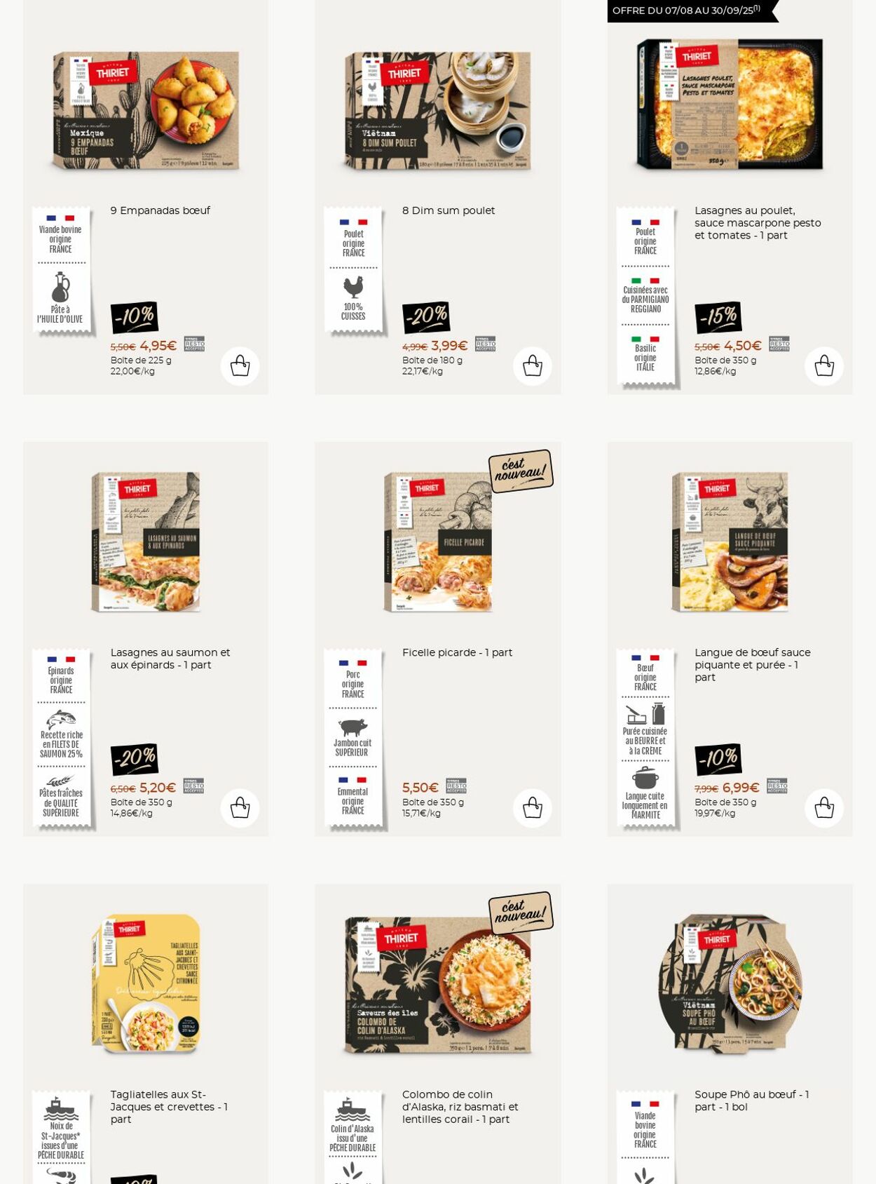 Catalogue Thiriet 15.09.2025 - 21.09.2025