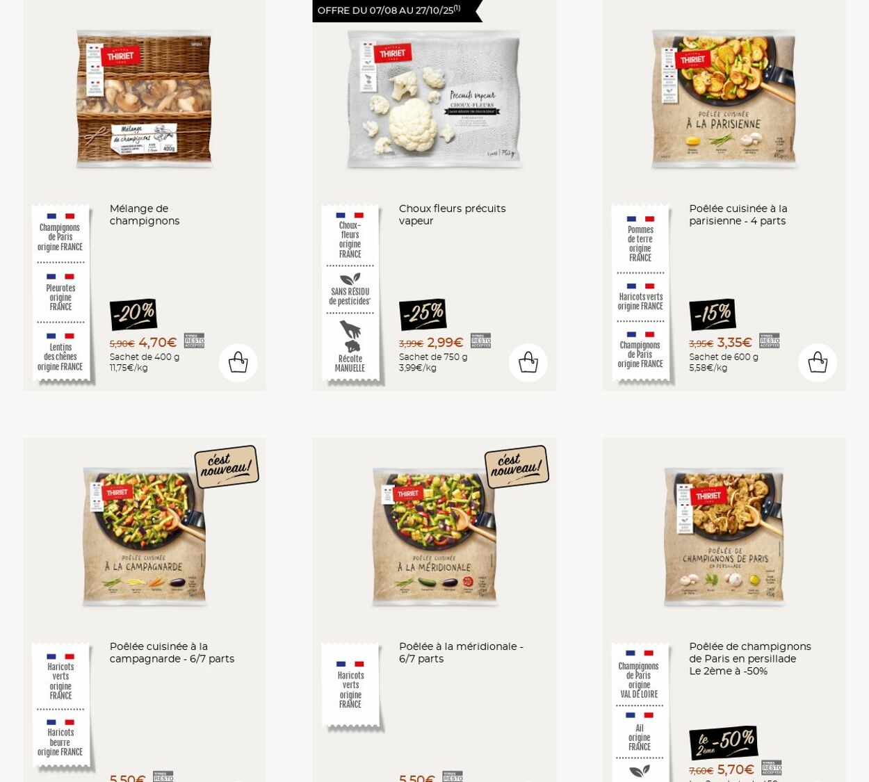 Catalogue Thiriet 20.10.2025 - 26.10.2025