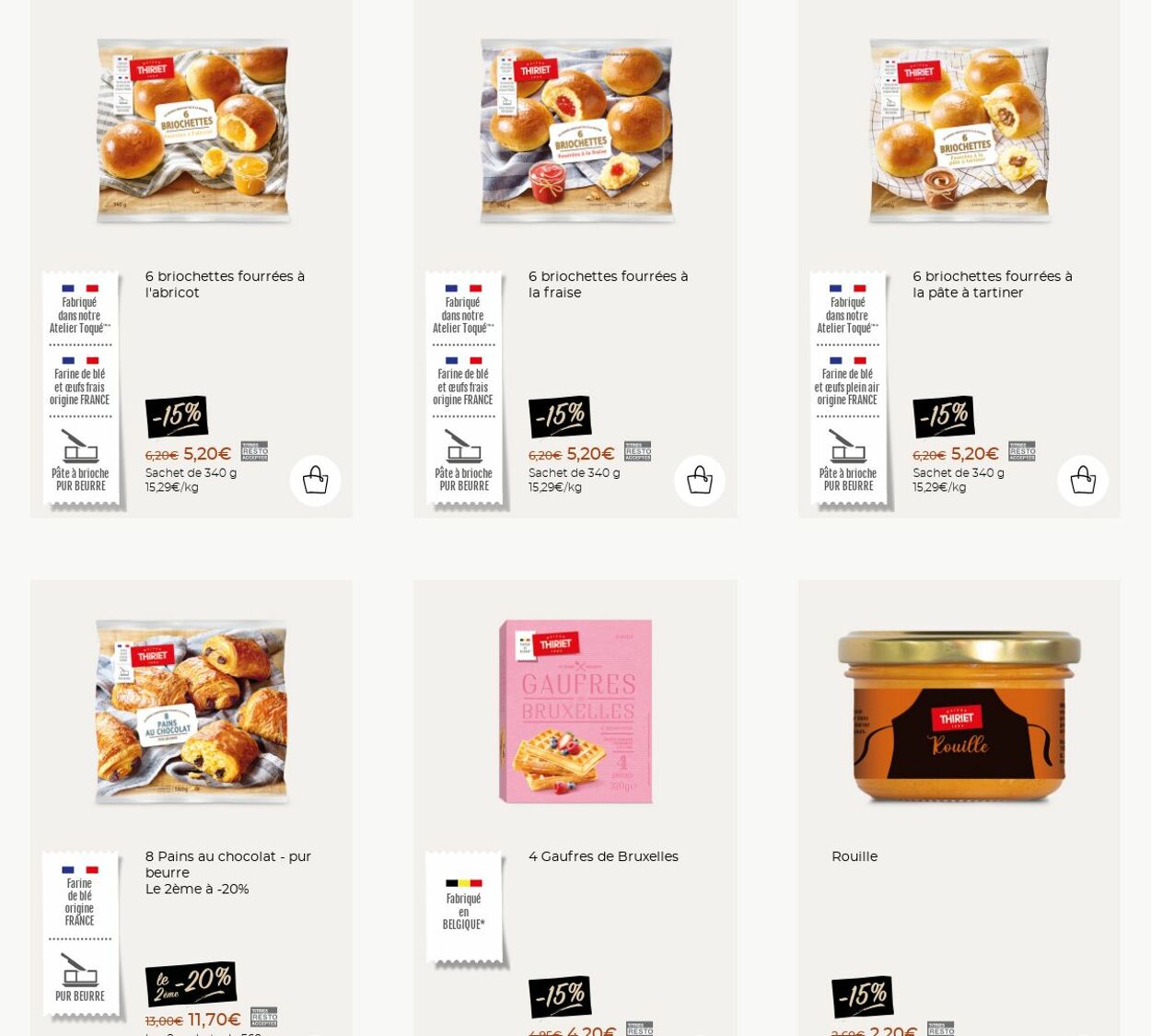 Catalogue Thiriet 20.10.2025 - 26.10.2025