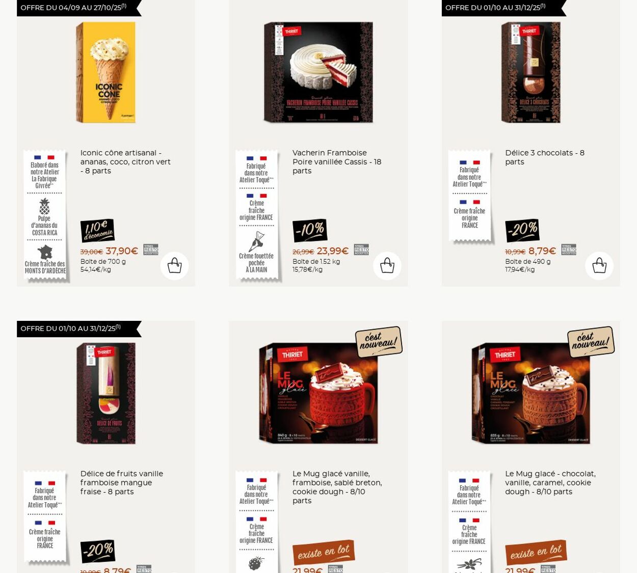 Catalogue Thiriet 20.10.2025 - 26.10.2025