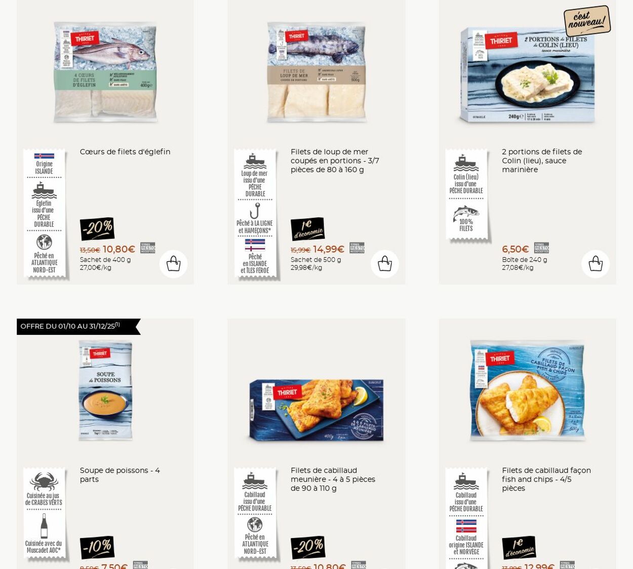 Catalogue Thiriet 20.10.2025 - 26.10.2025