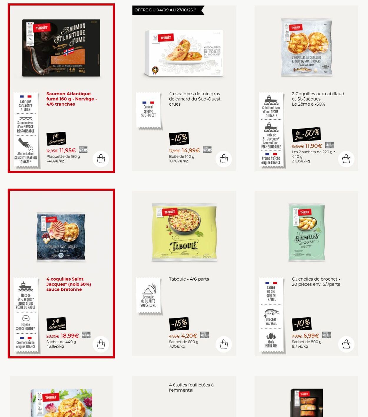Catalogue Thiriet 22.09.2025 - 28.09.2025