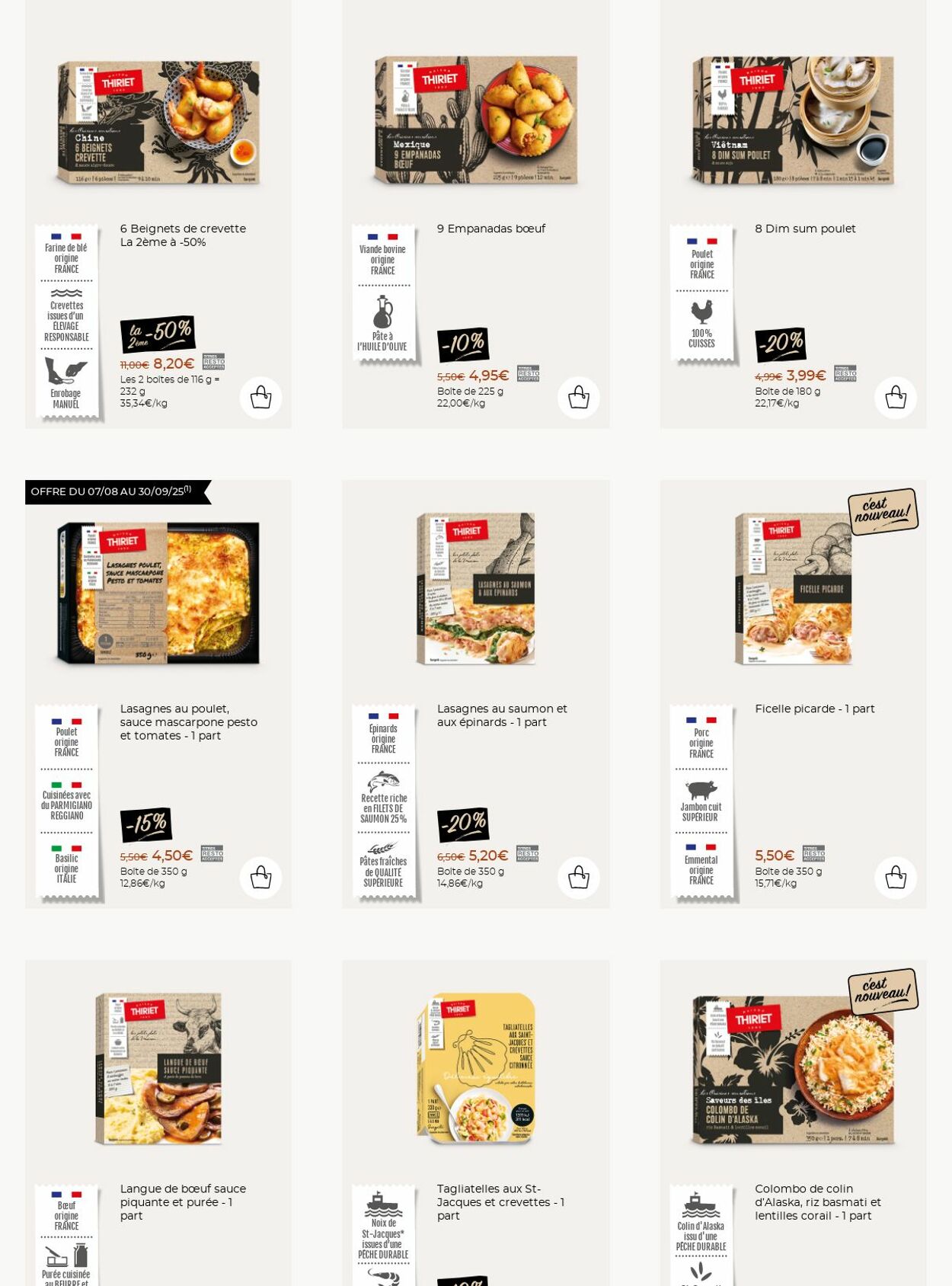 Catalogue Thiriet 22.09.2025 - 28.09.2025