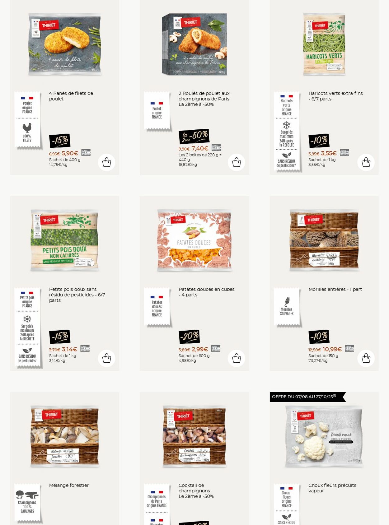 Catalogue Thiriet 22.09.2025 - 28.09.2025