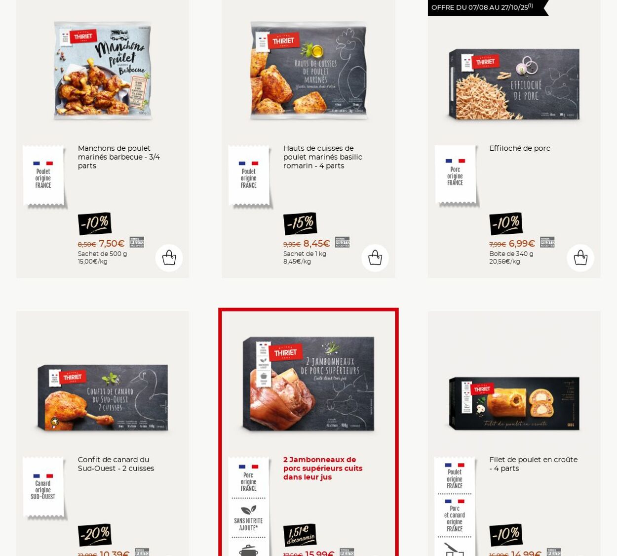 Catalogue Thiriet 22.09.2025 - 28.09.2025