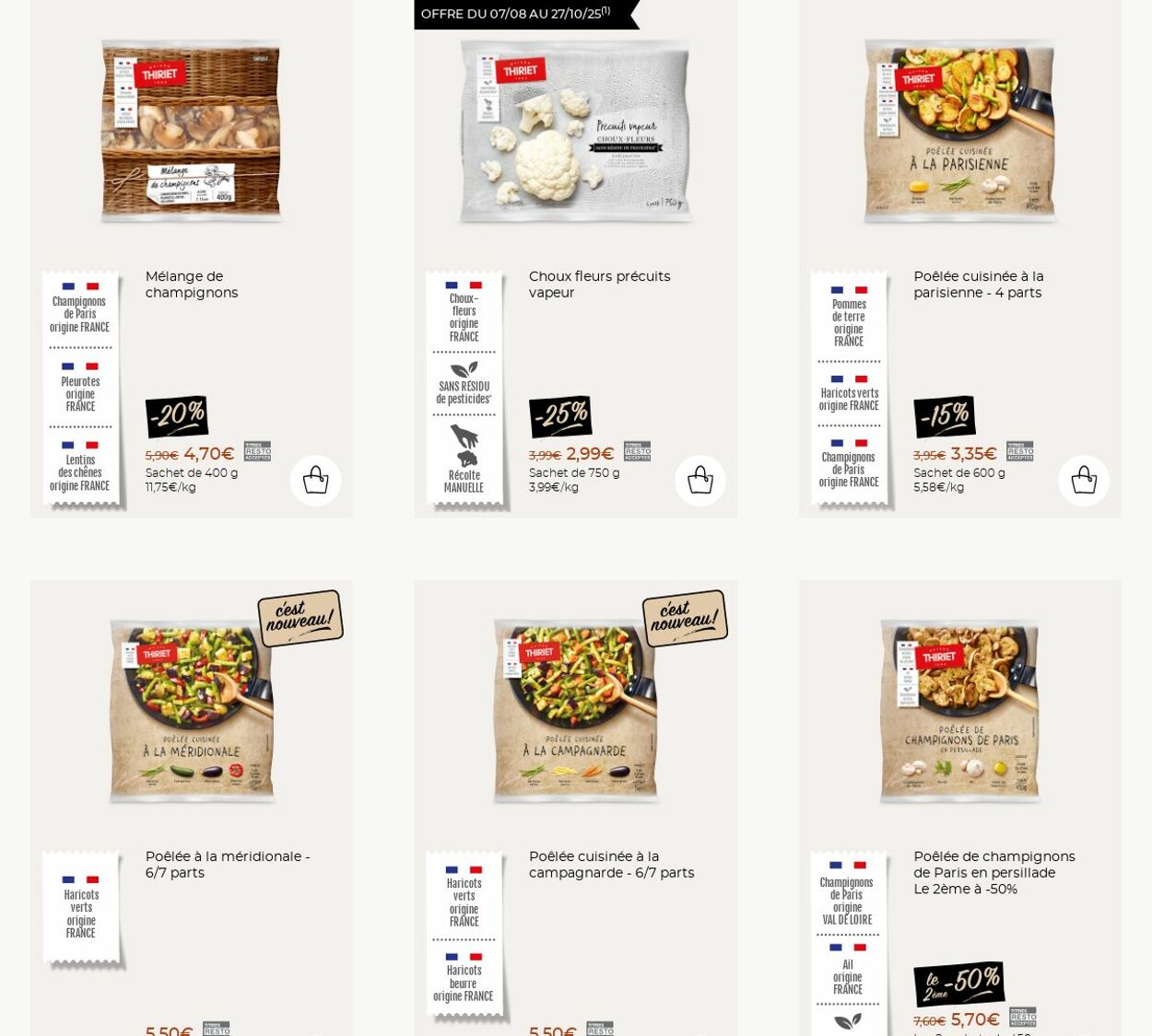 Catalogue Thiriet 06.10.2025 - 12.10.2025