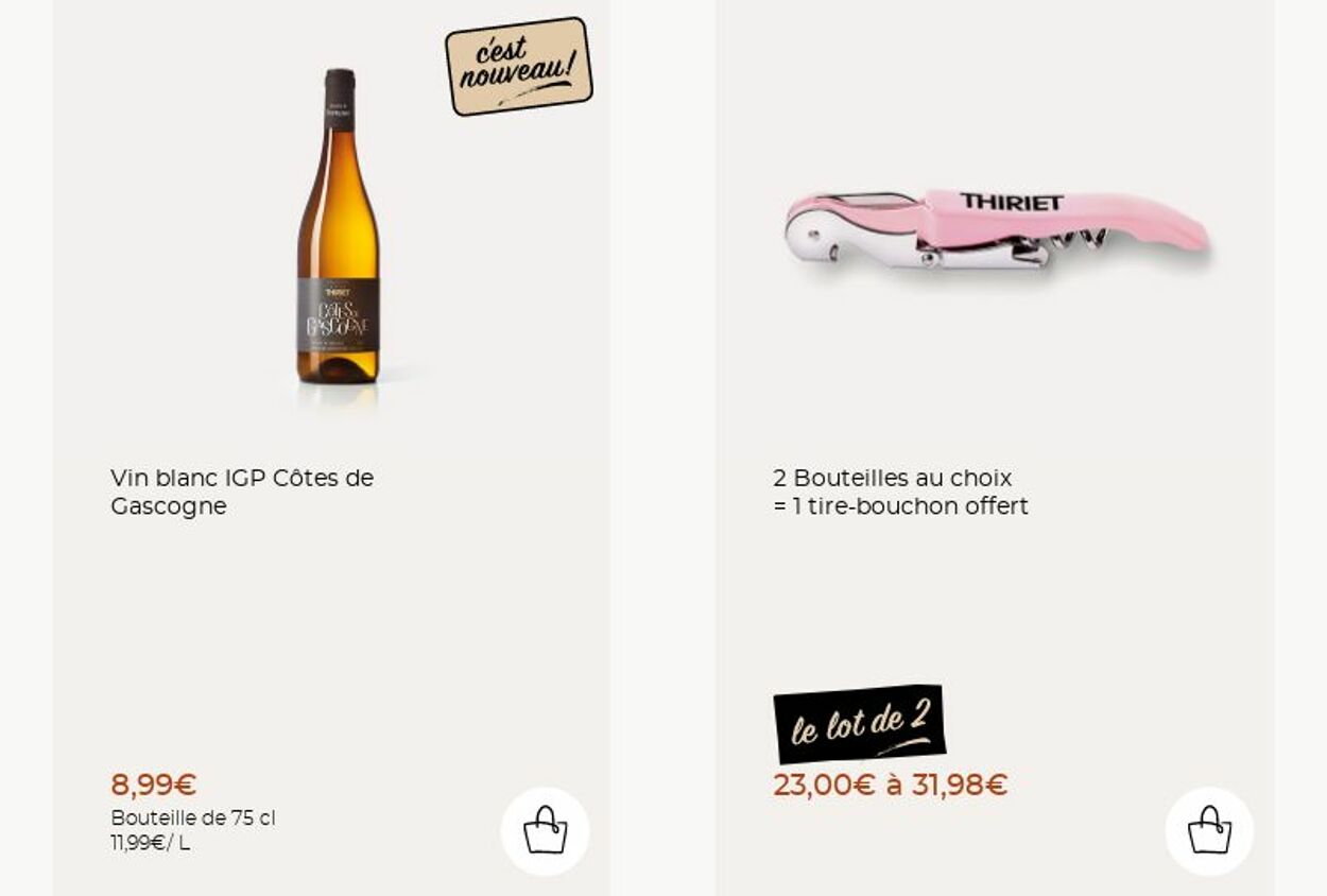 Catalogue Thiriet 06.10.2025 - 12.10.2025
