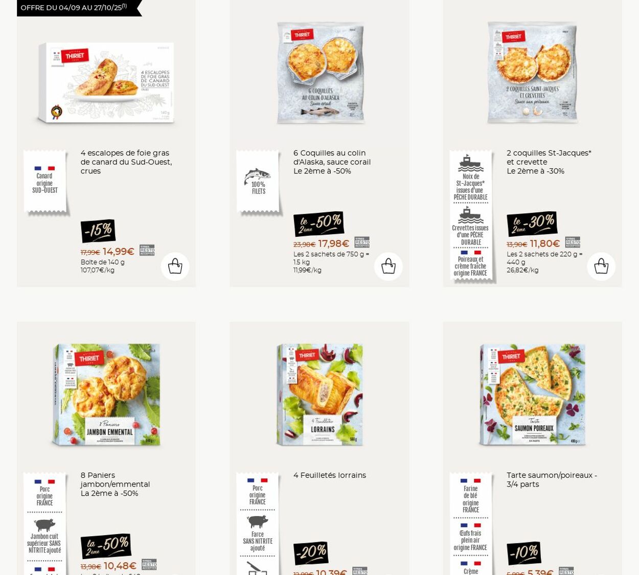 Catalogue Thiriet 06.10.2025 - 12.10.2025