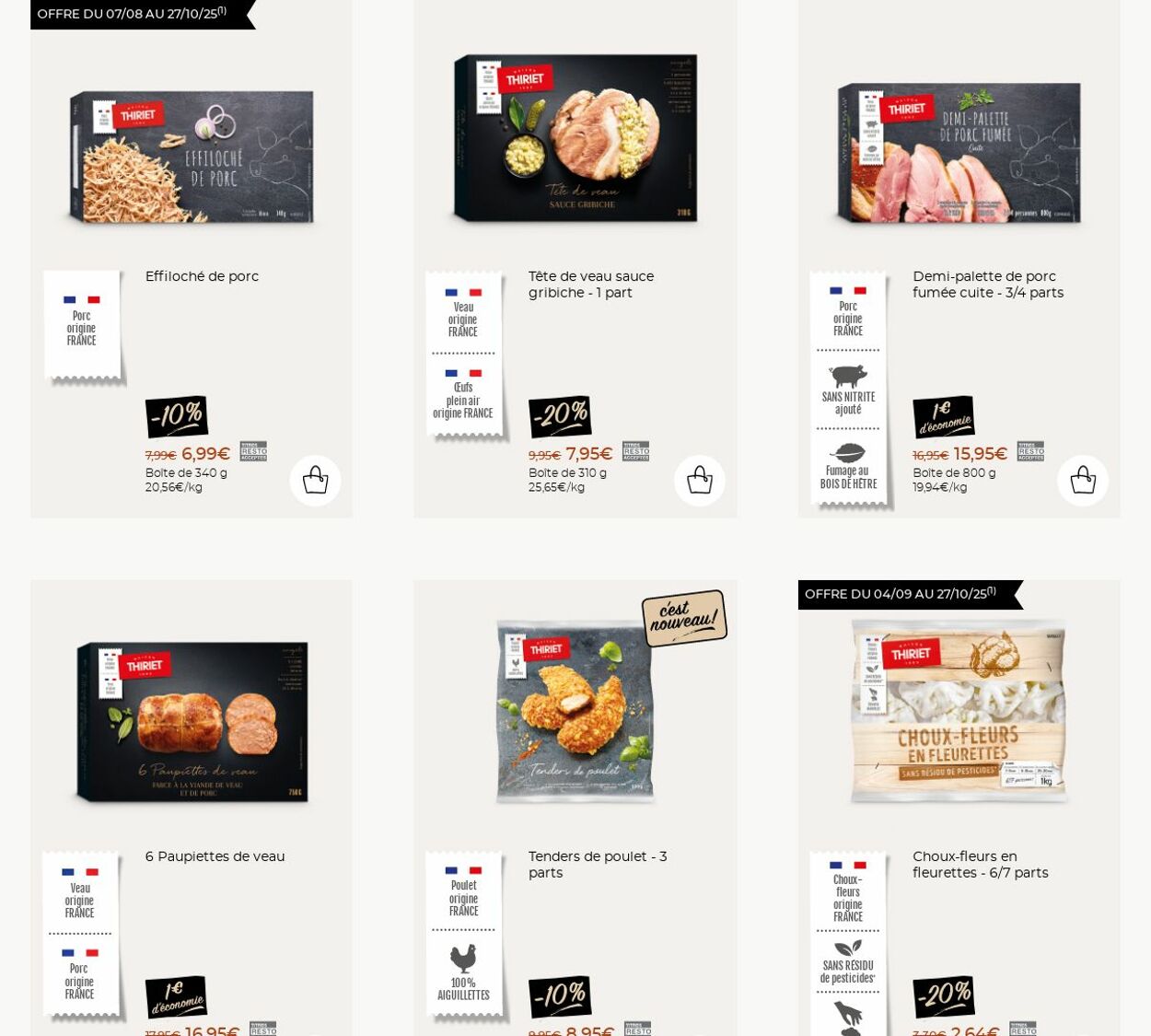 Catalogue Thiriet 06.10.2025 - 12.10.2025