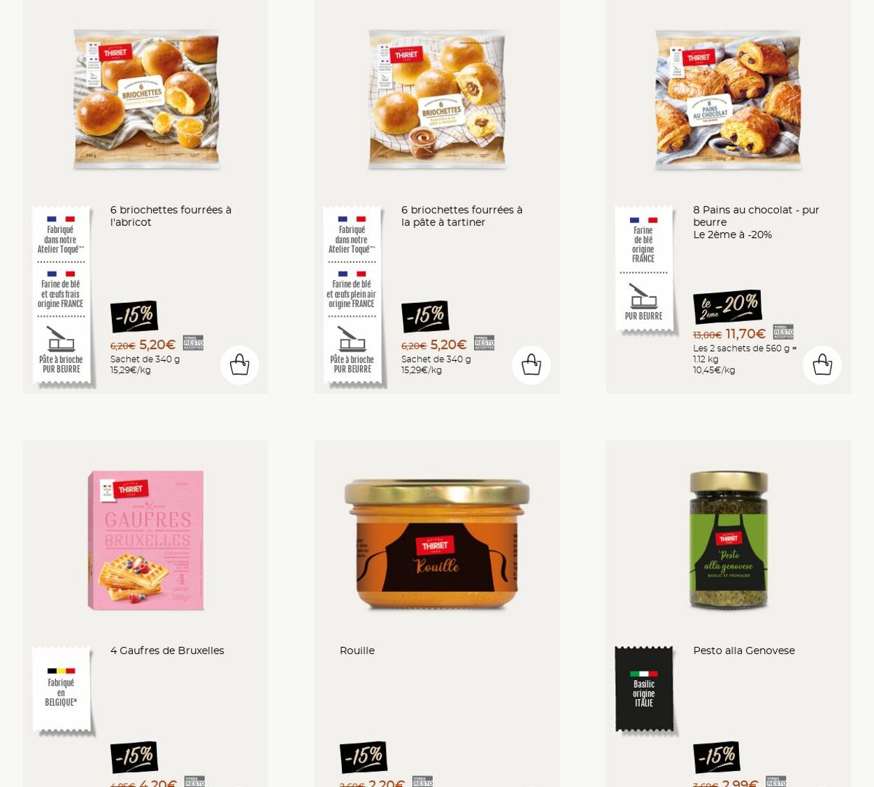Catalogue Thiriet 06.10.2025 - 12.10.2025