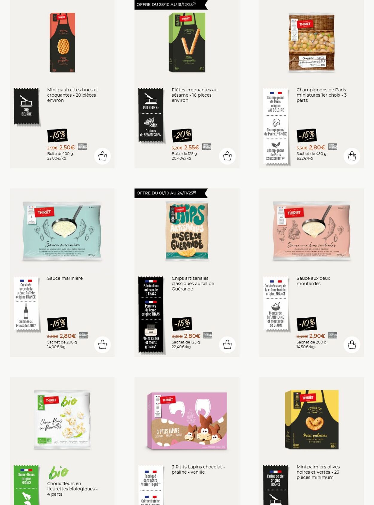 Catalogue Thiriet 17.11.2025 - 23.11.2025