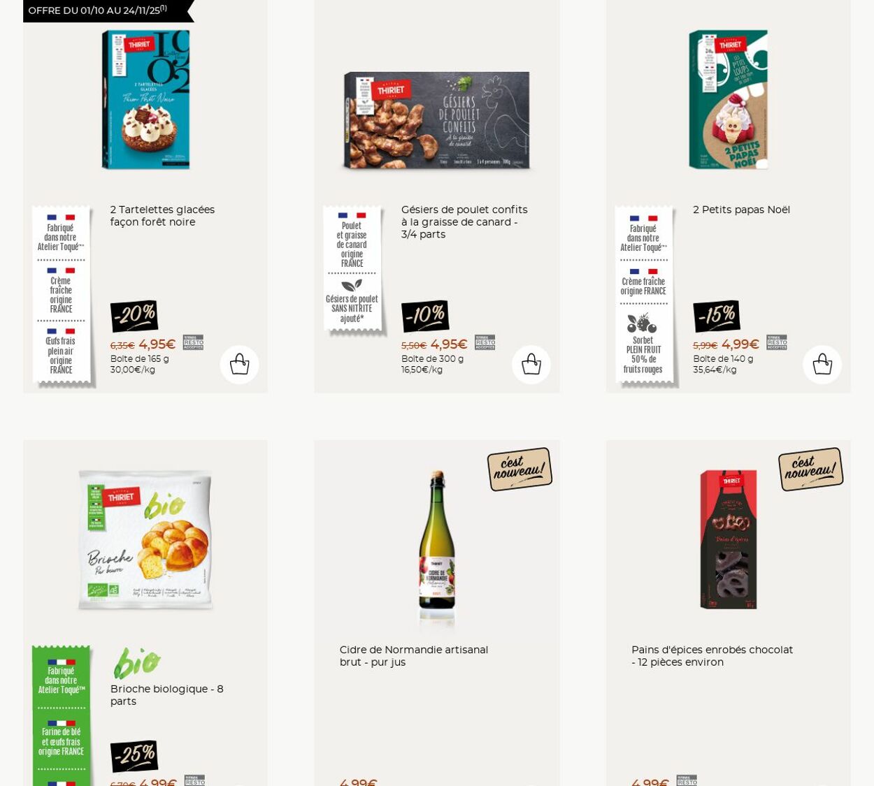 Catalogue Thiriet 17.11.2025 - 23.11.2025