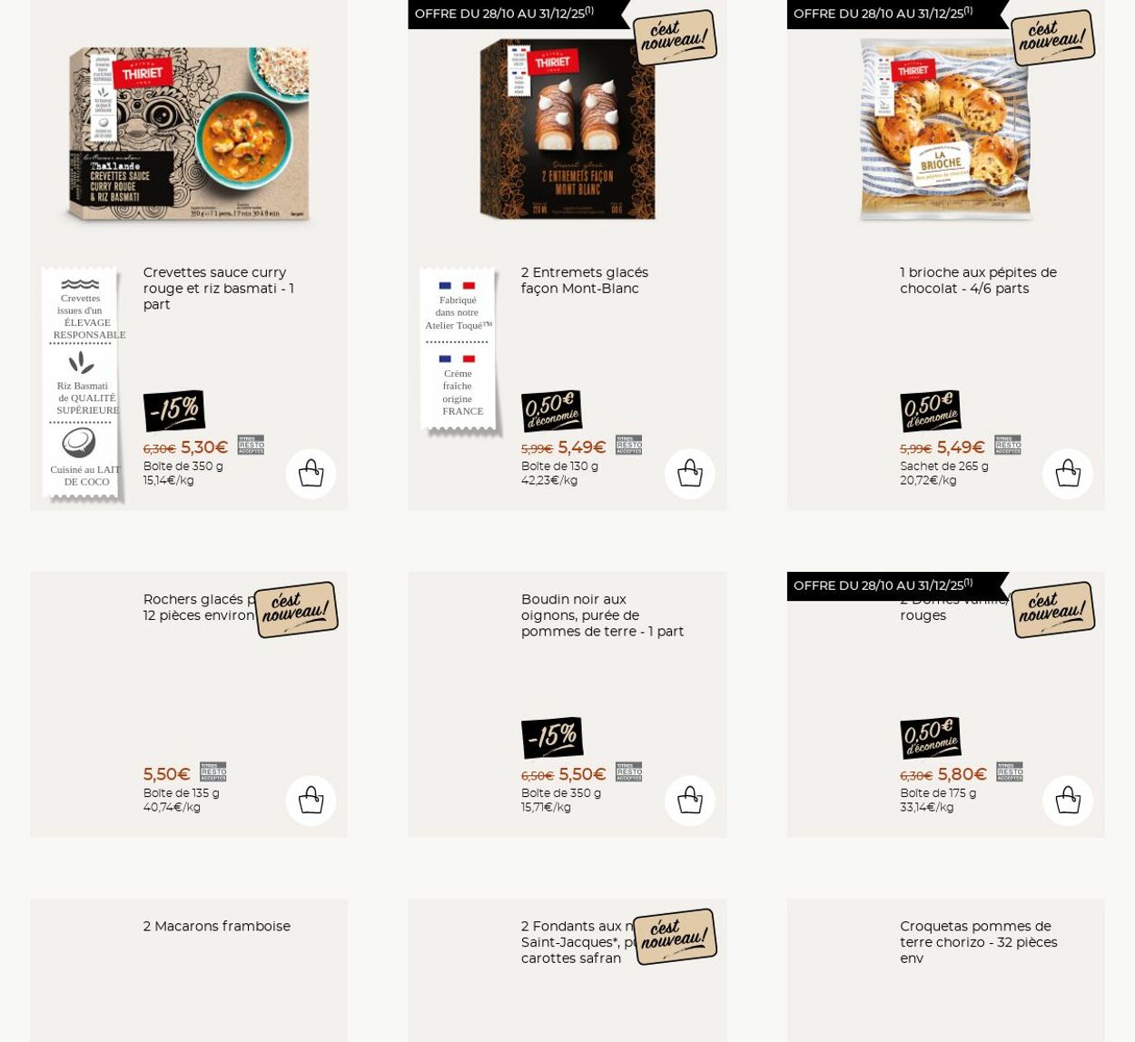 Catalogue Thiriet 17.11.2025 - 23.11.2025