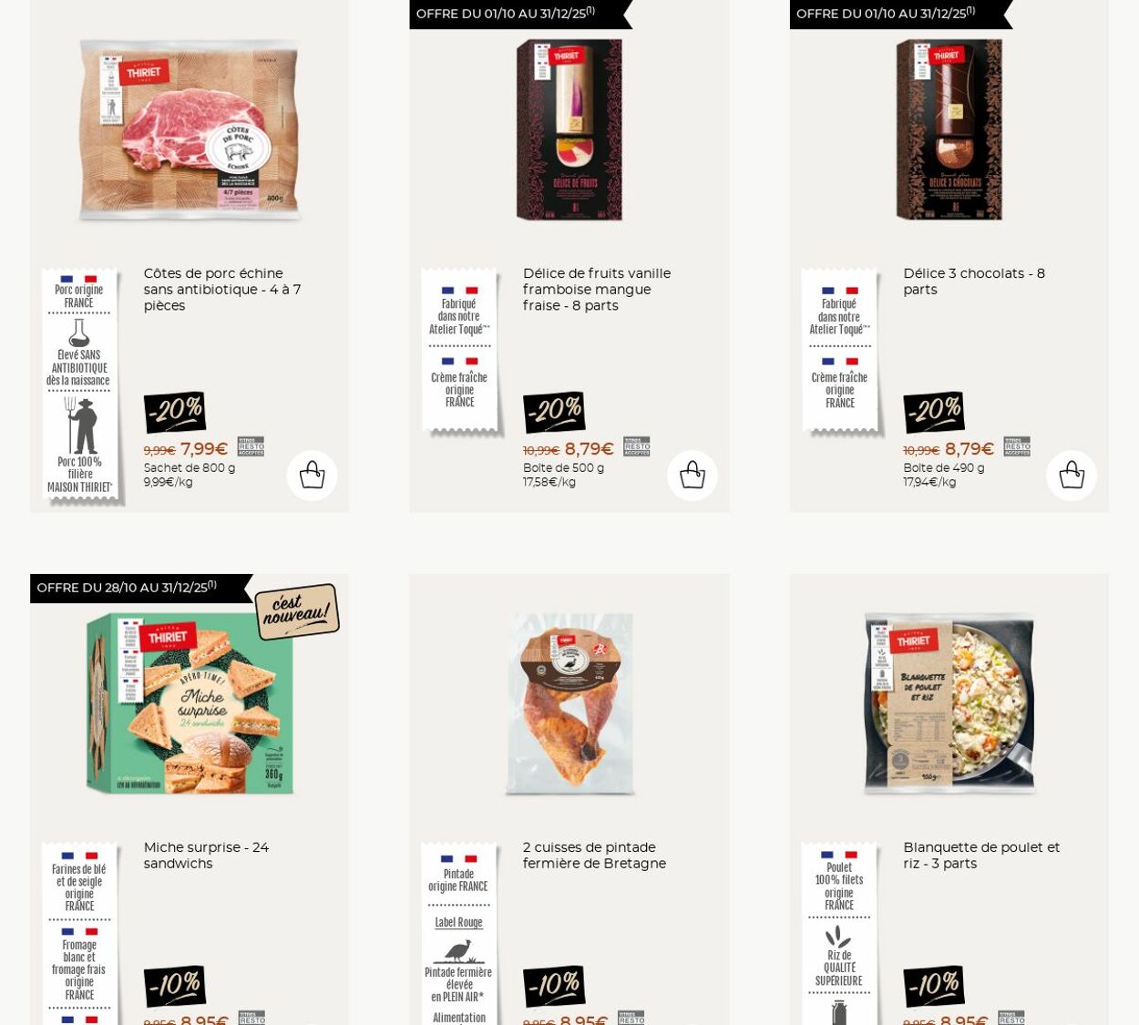 Catalogue Thiriet 17.11.2025 - 23.11.2025