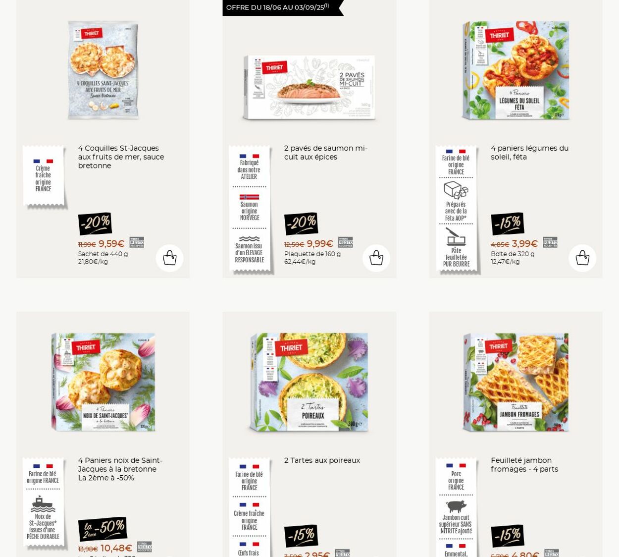Catalogue Thiriet 21.07.2025 - 27.07.2025
