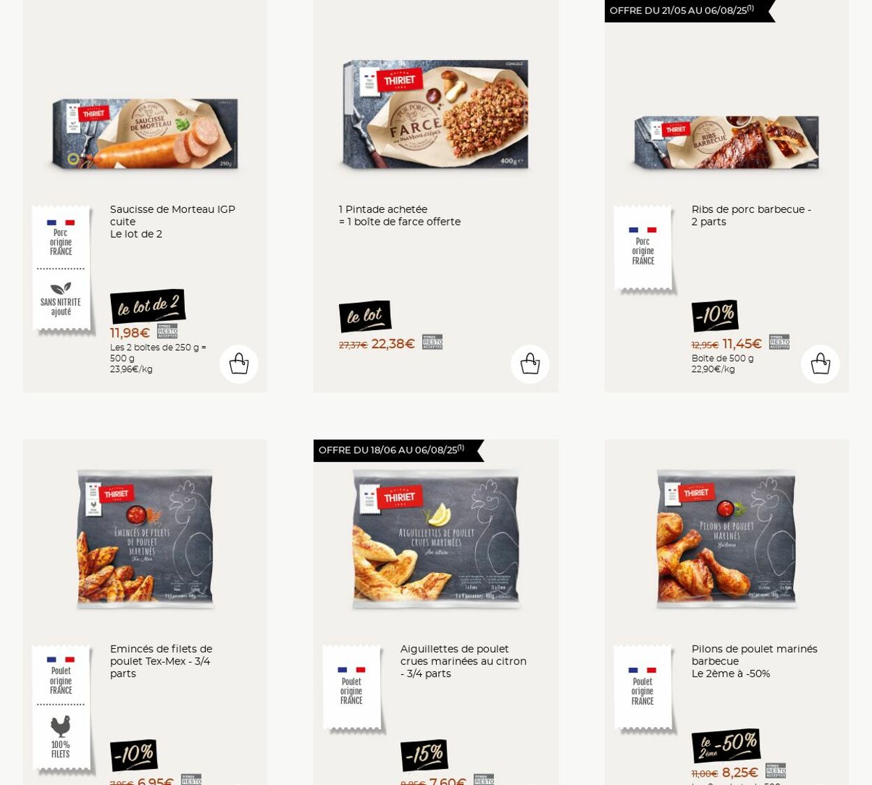 Catalogue Thiriet 21.07.2025 - 27.07.2025