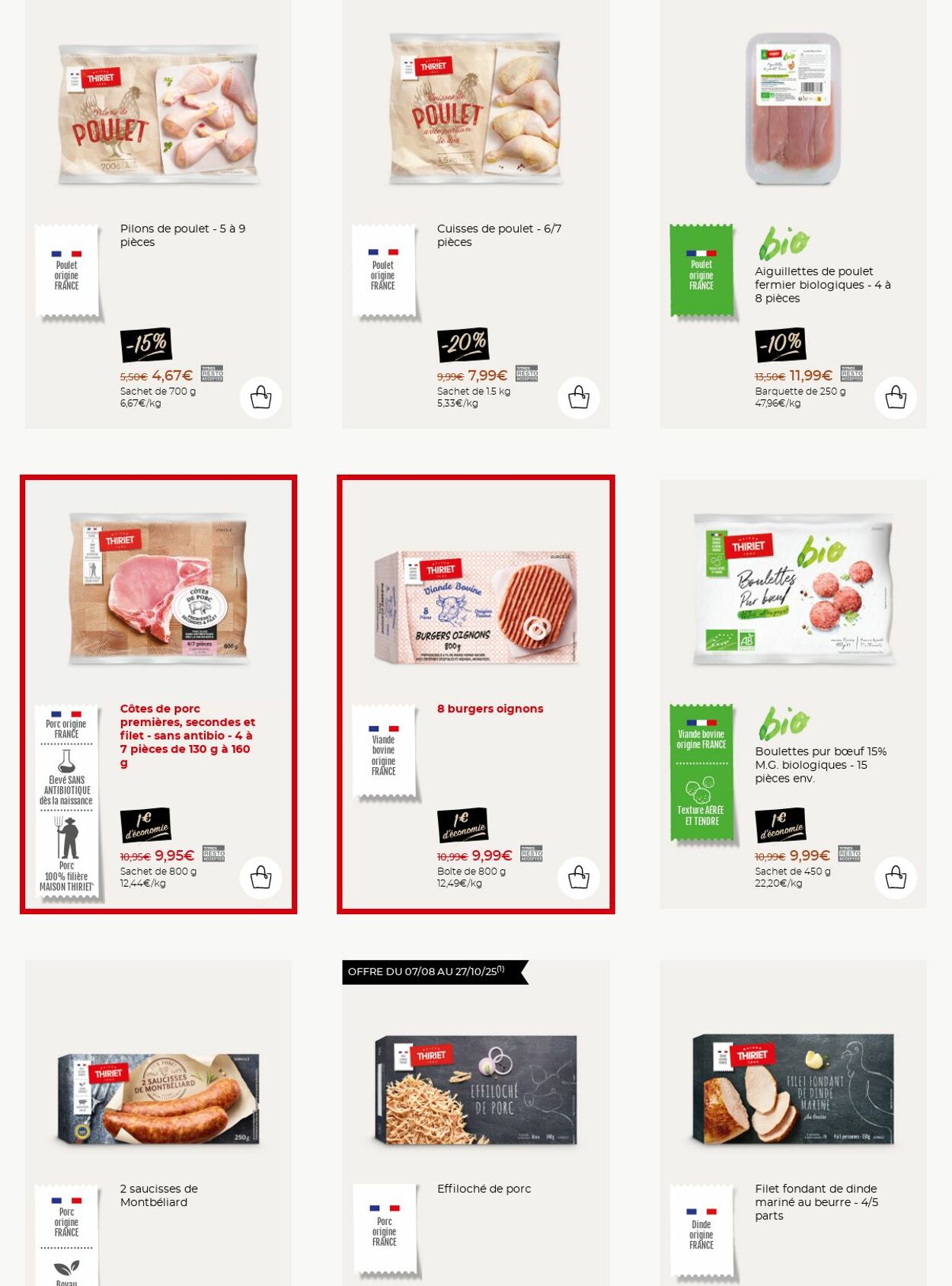 Catalogue Thiriet 25.08.2025 - 31.08.2025