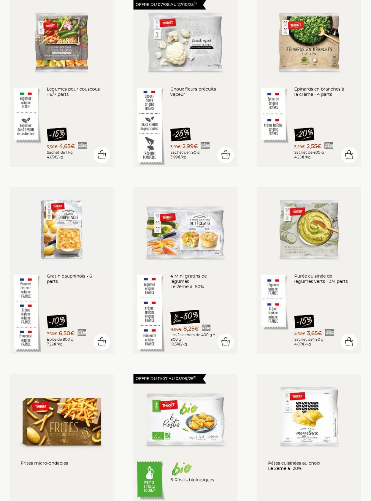 Catalogue Thiriet 25.08.2025 - 31.08.2025