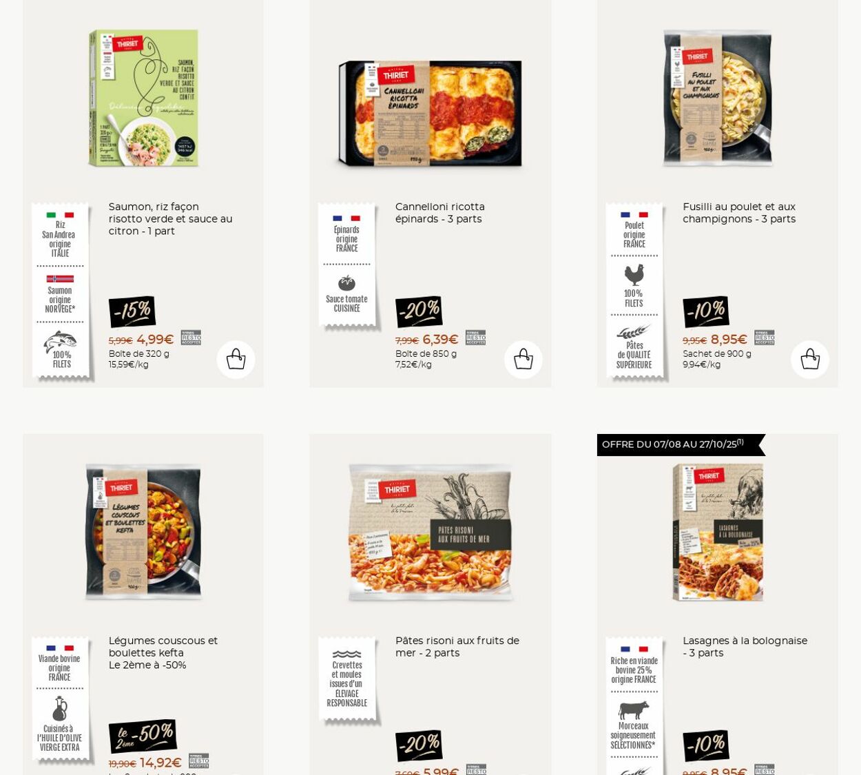Catalogue Thiriet 25.08.2025 - 31.08.2025