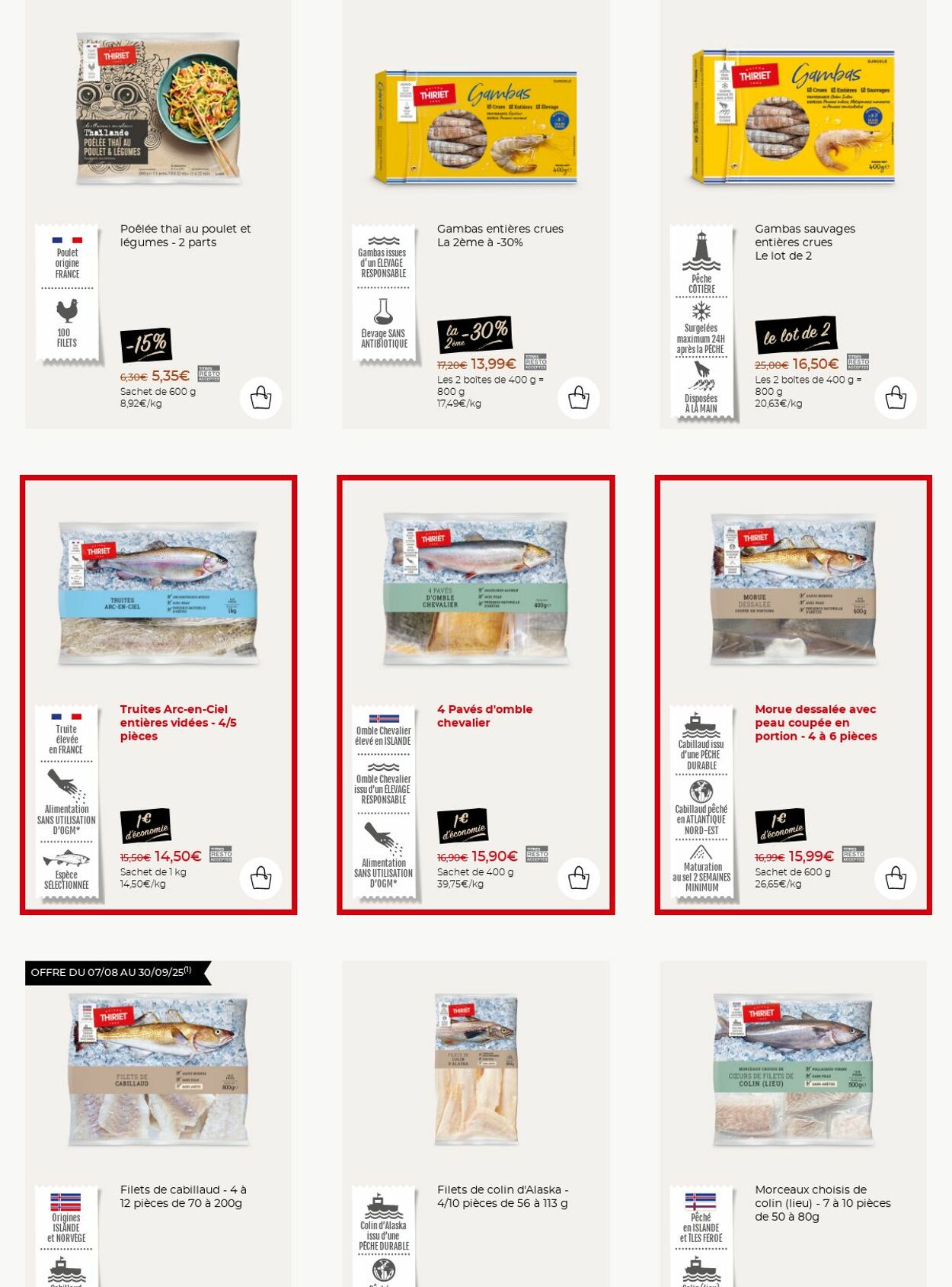 Catalogue Thiriet 25.08.2025 - 31.08.2025
