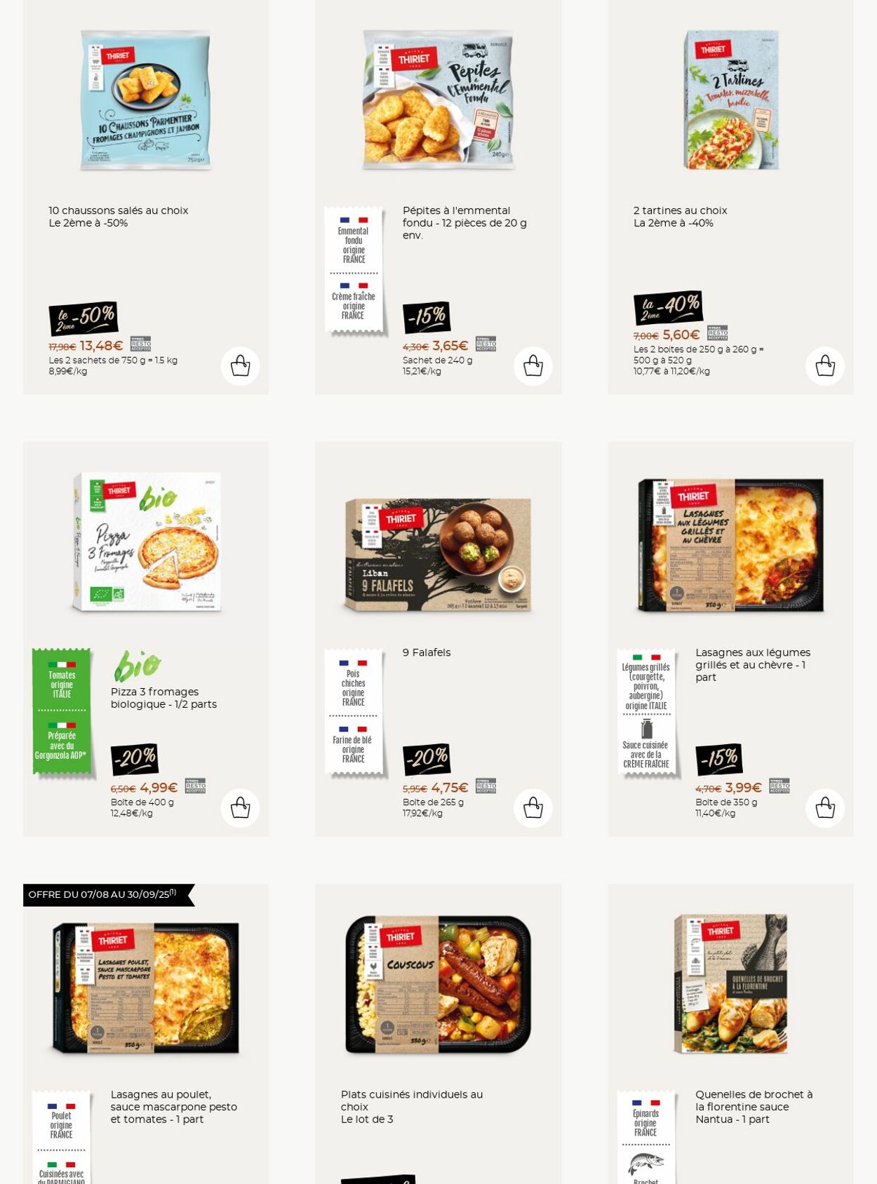 Catalogue Thiriet 25.08.2025 - 31.08.2025