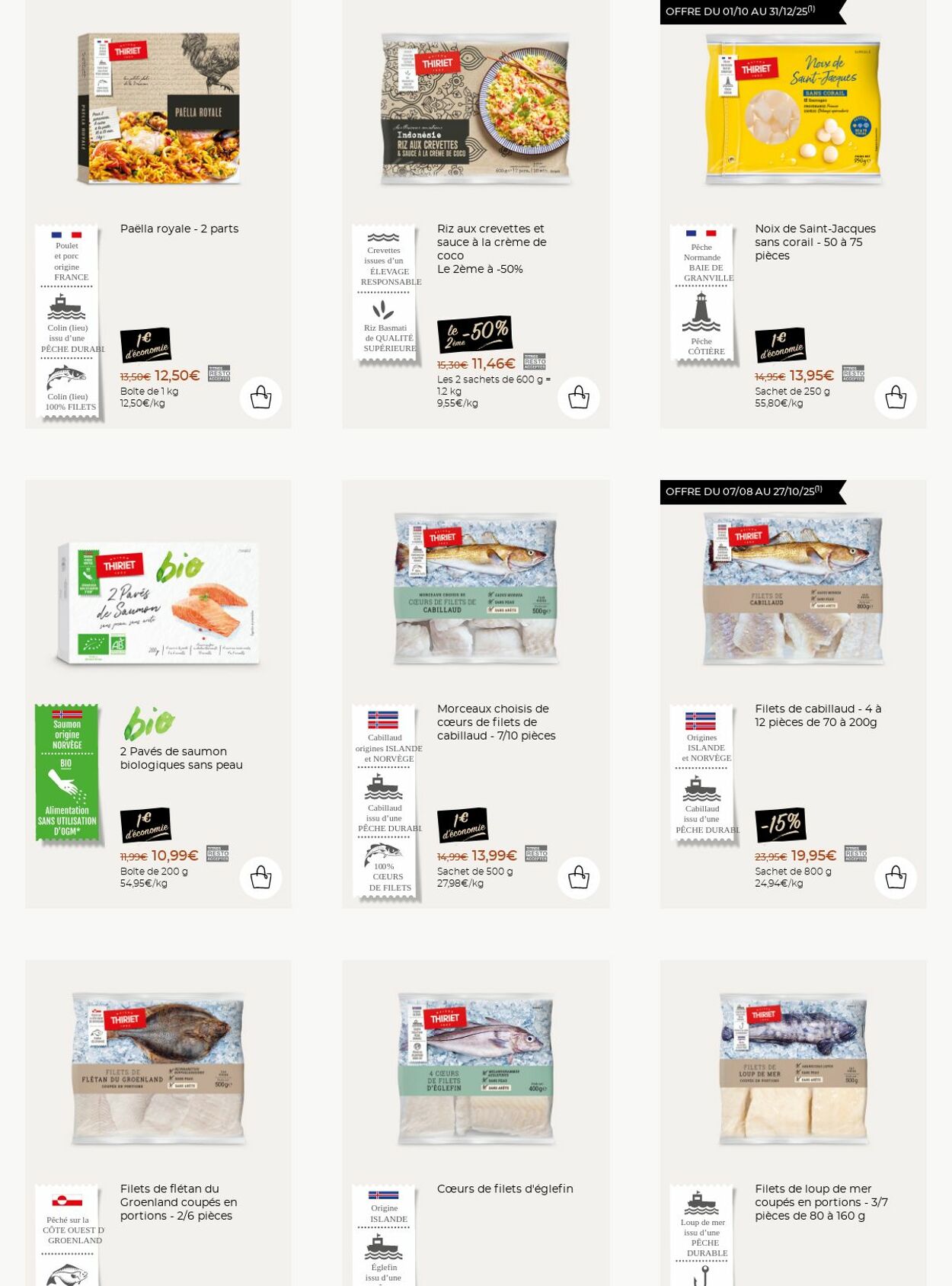 Catalogue Thiriet 27.10.2025 - 02.11.2025