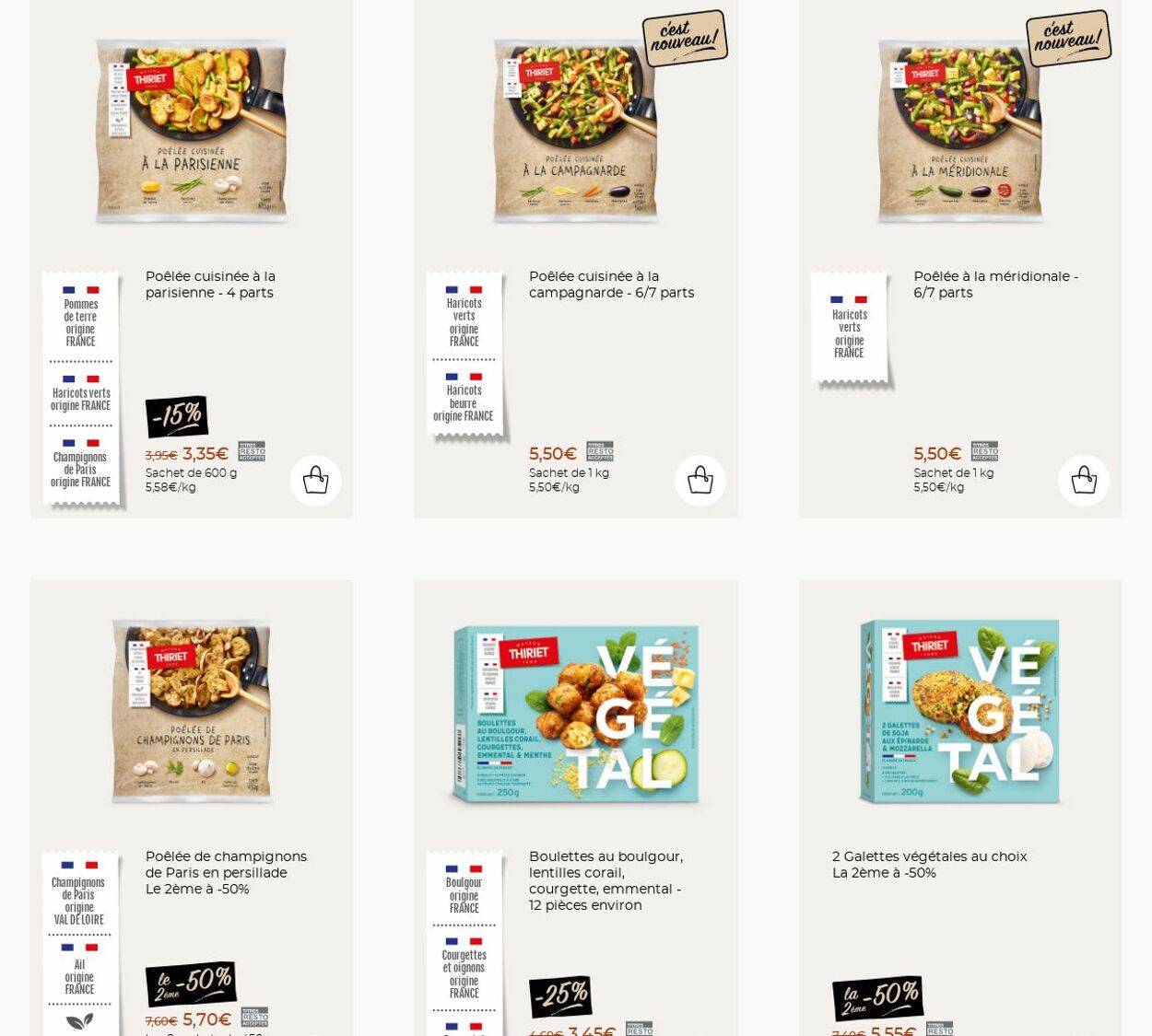 Catalogue Thiriet 27.10.2025 - 02.11.2025