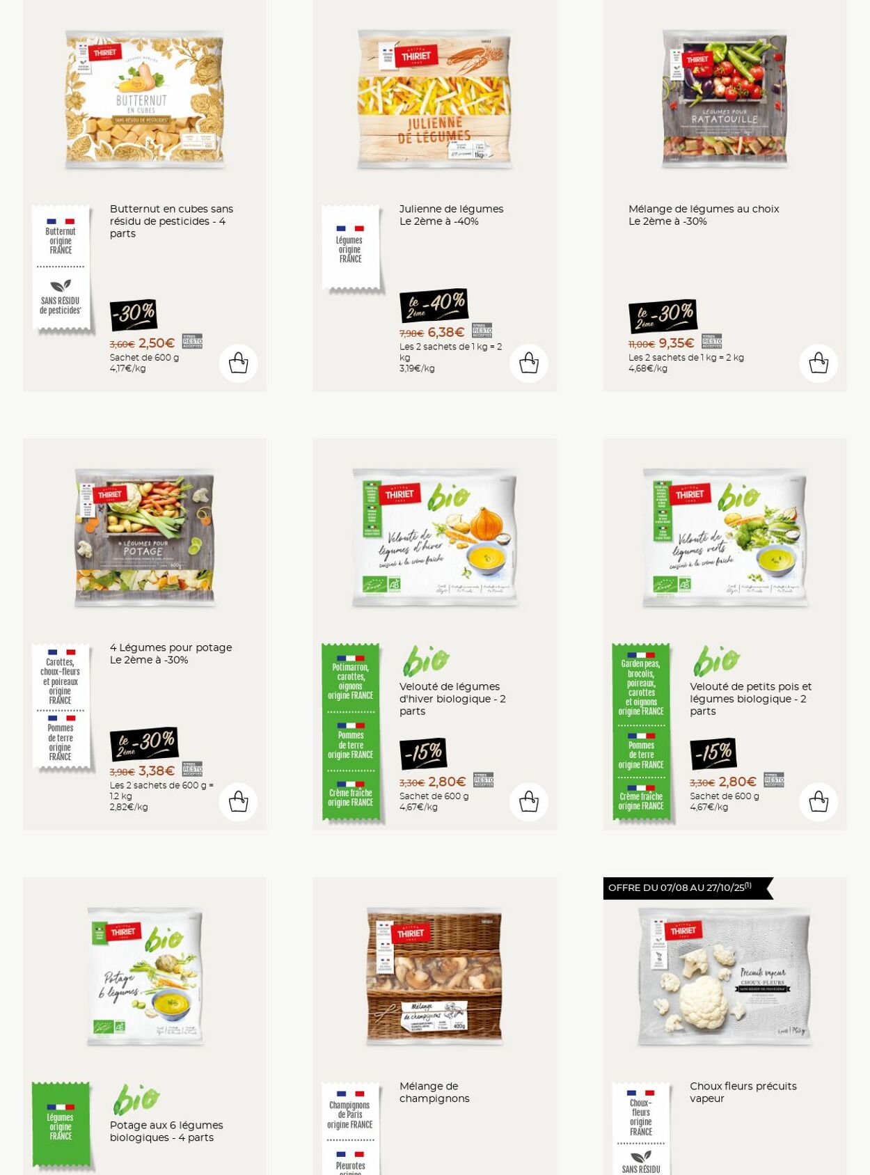 Catalogue Thiriet 27.10.2025 - 02.11.2025