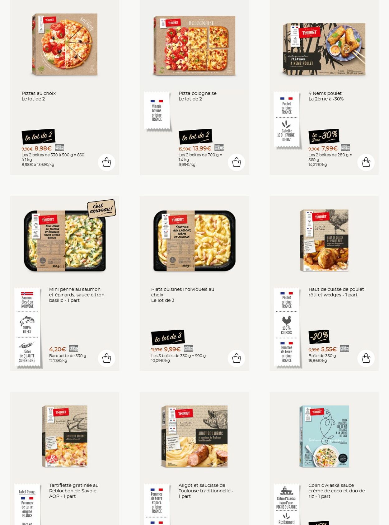 Catalogue Thiriet 27.10.2025 - 02.11.2025