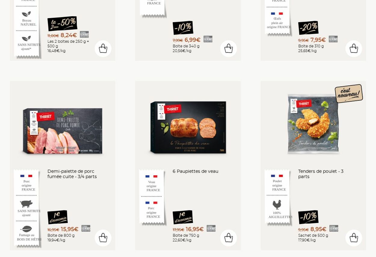 Catalogue Thiriet 27.10.2025 - 02.11.2025