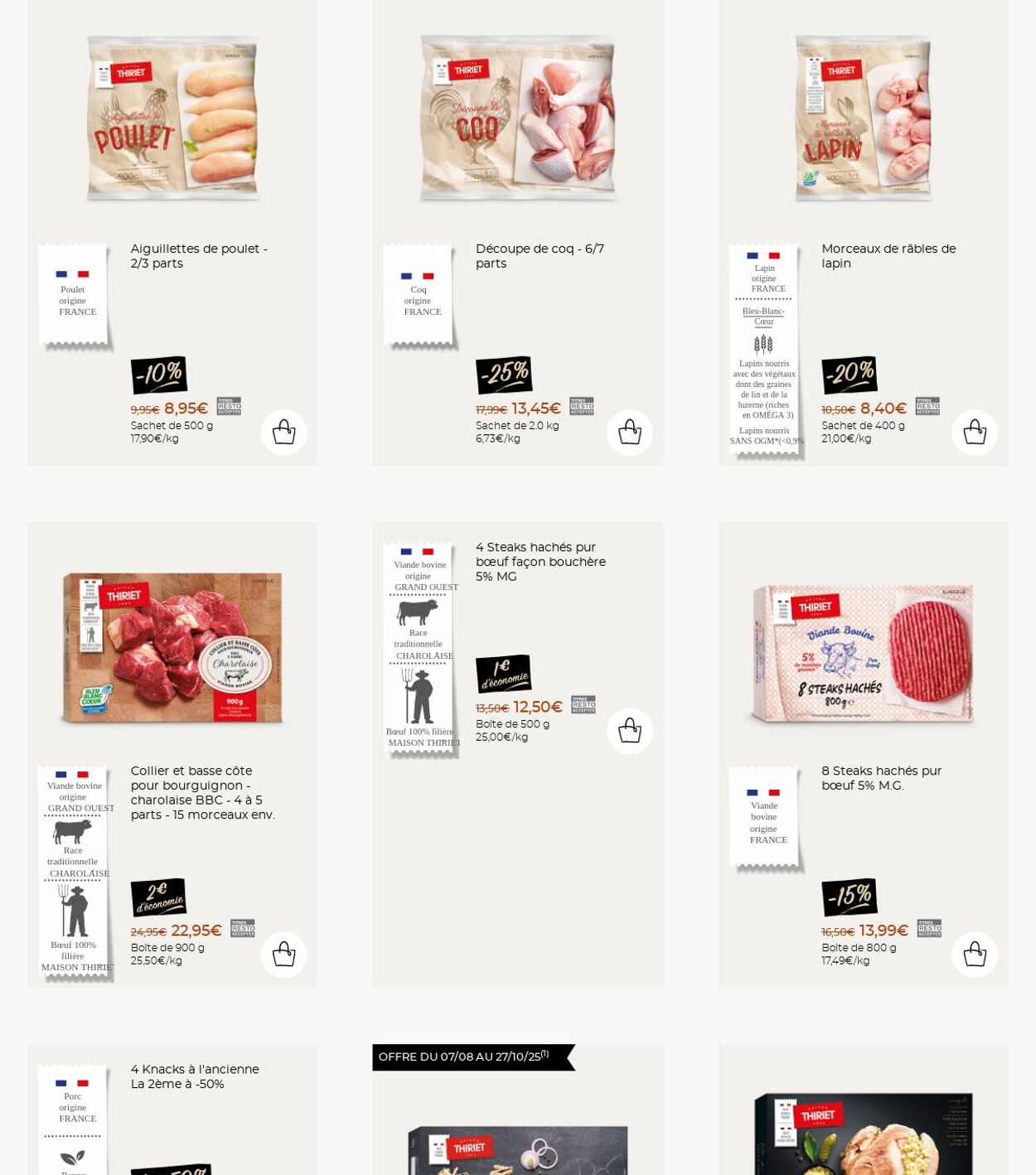 Catalogue Thiriet 27.10.2025 - 02.11.2025