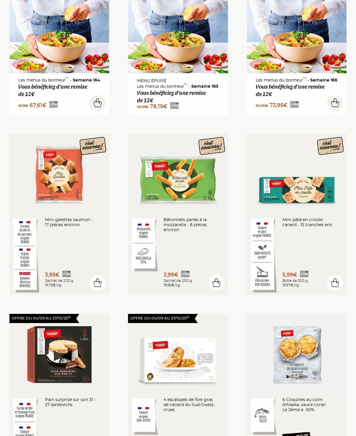 Catalogue Thiriet 27.10.2025 - 02.11.2025