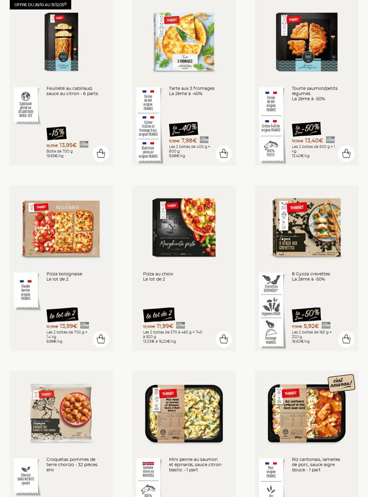 Catalogue Thiriet 24.11.2025 - 30.11.2025