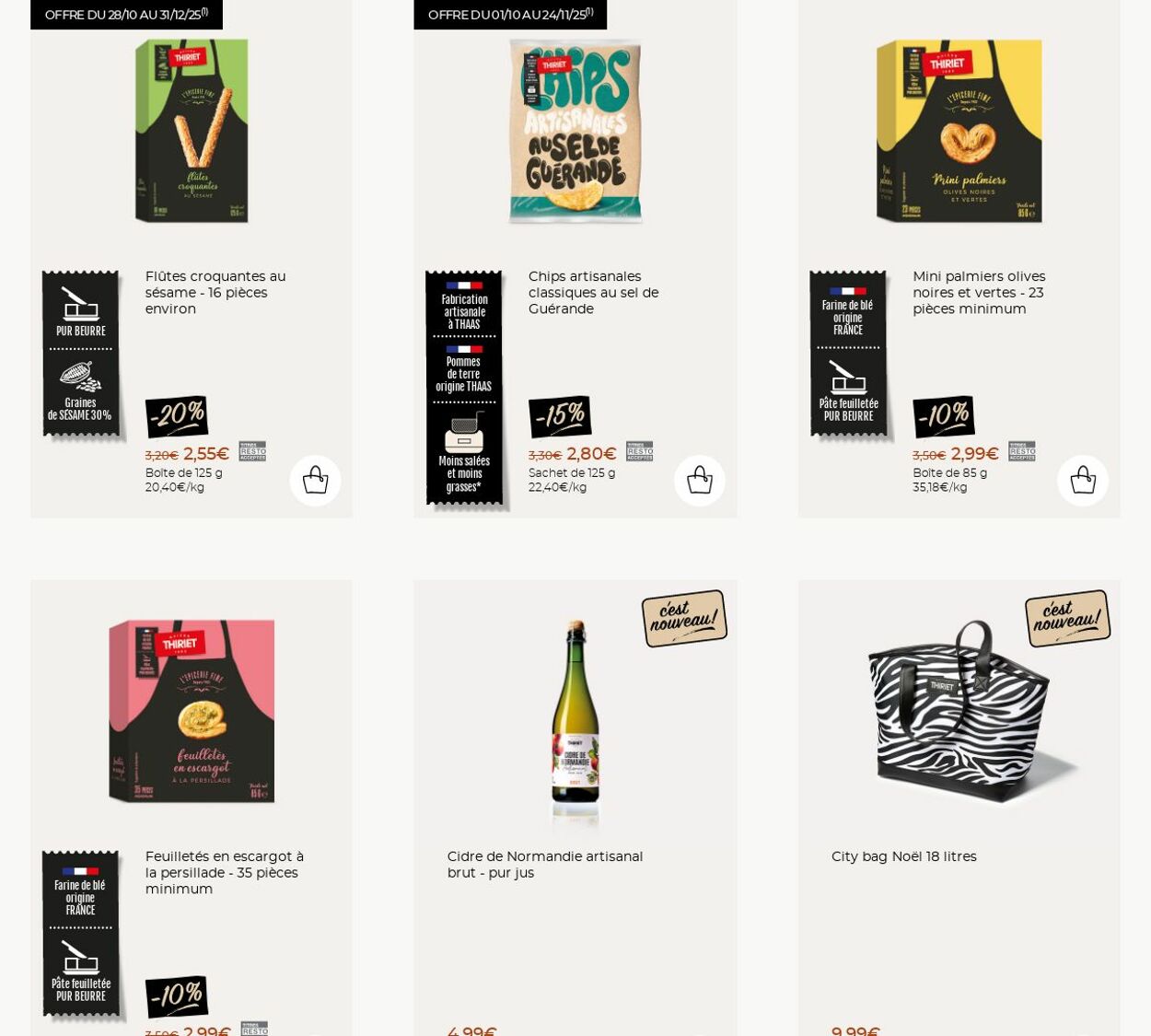 Catalogue Thiriet 24.11.2025 - 30.11.2025